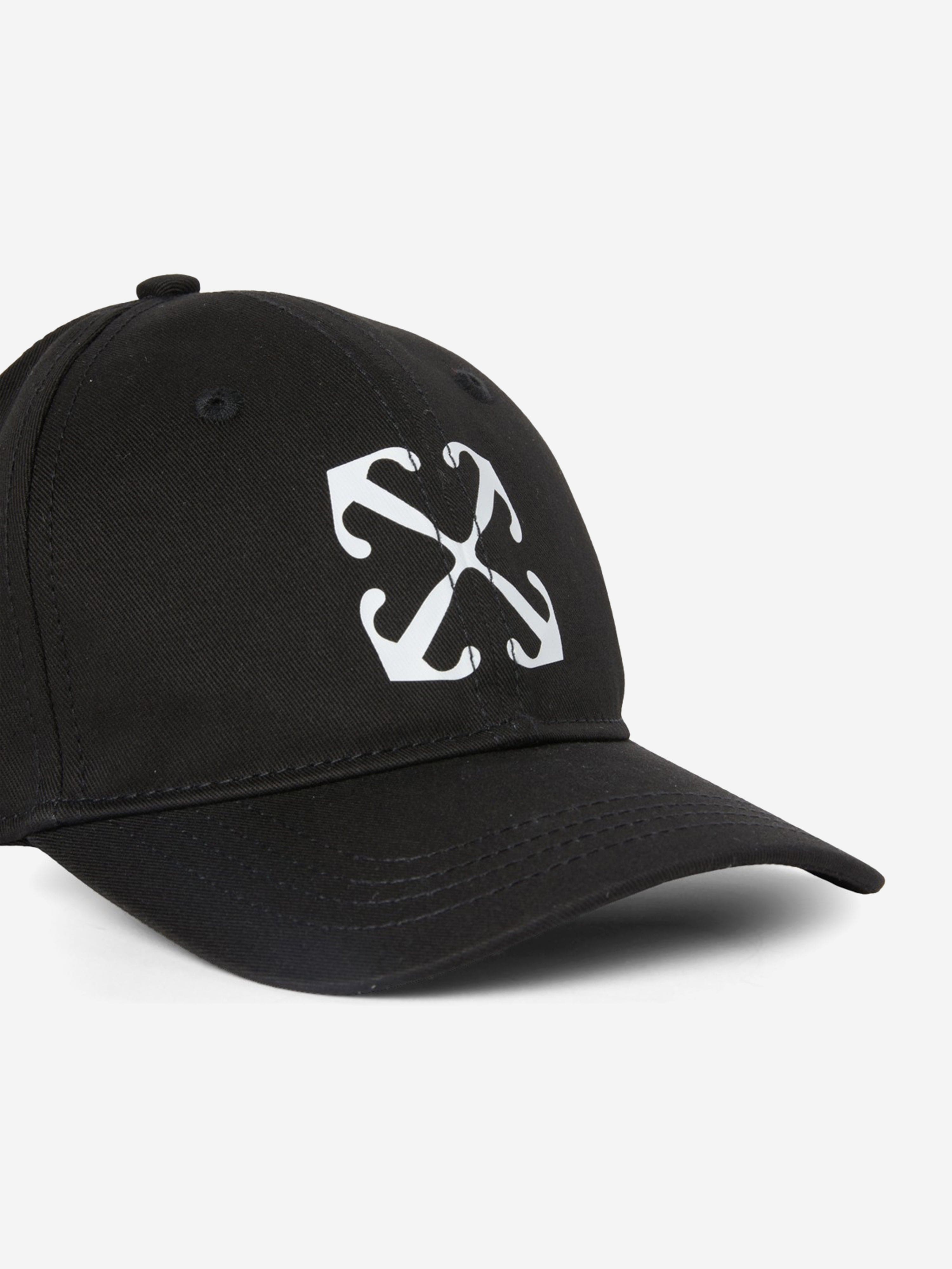Off-White Kids Arrow Baseball Cap in Black Discount Online