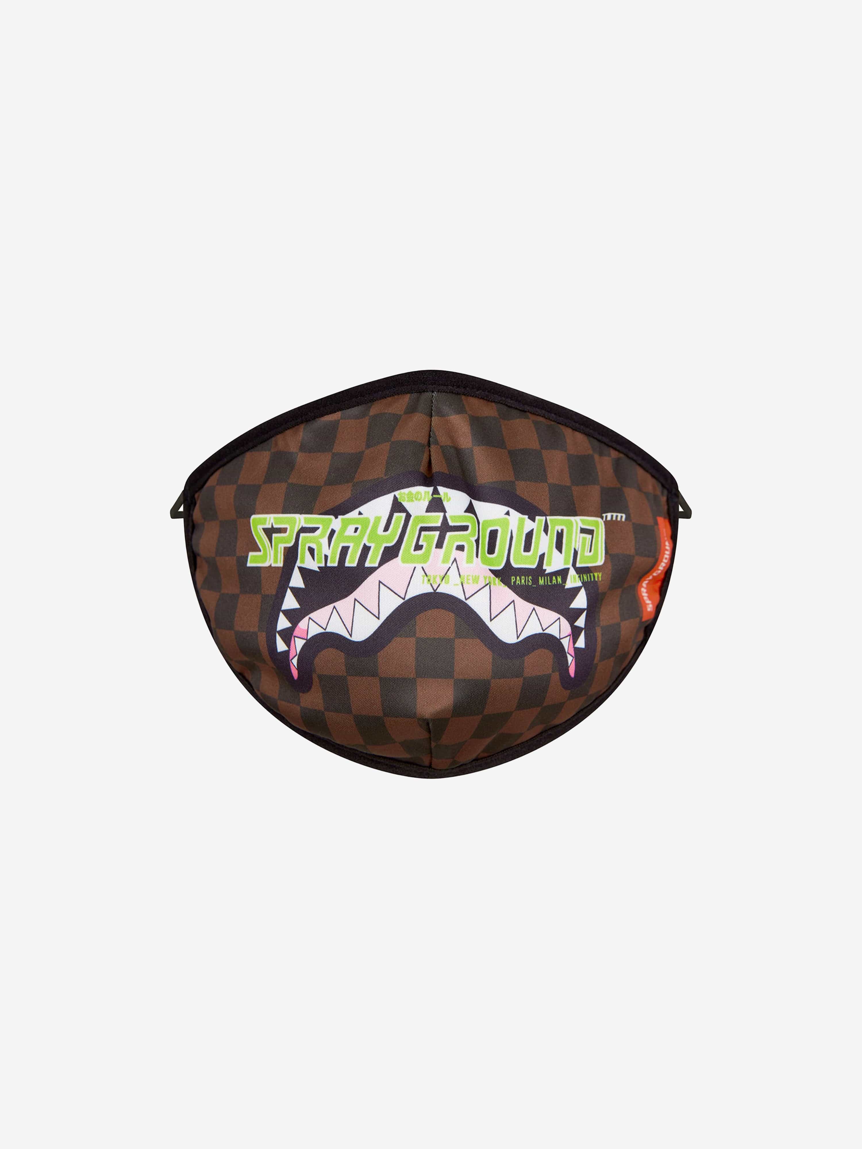 Sprayground Thunder Logo Sharks in Paris Face Mask Free Shipping Cheap Pice