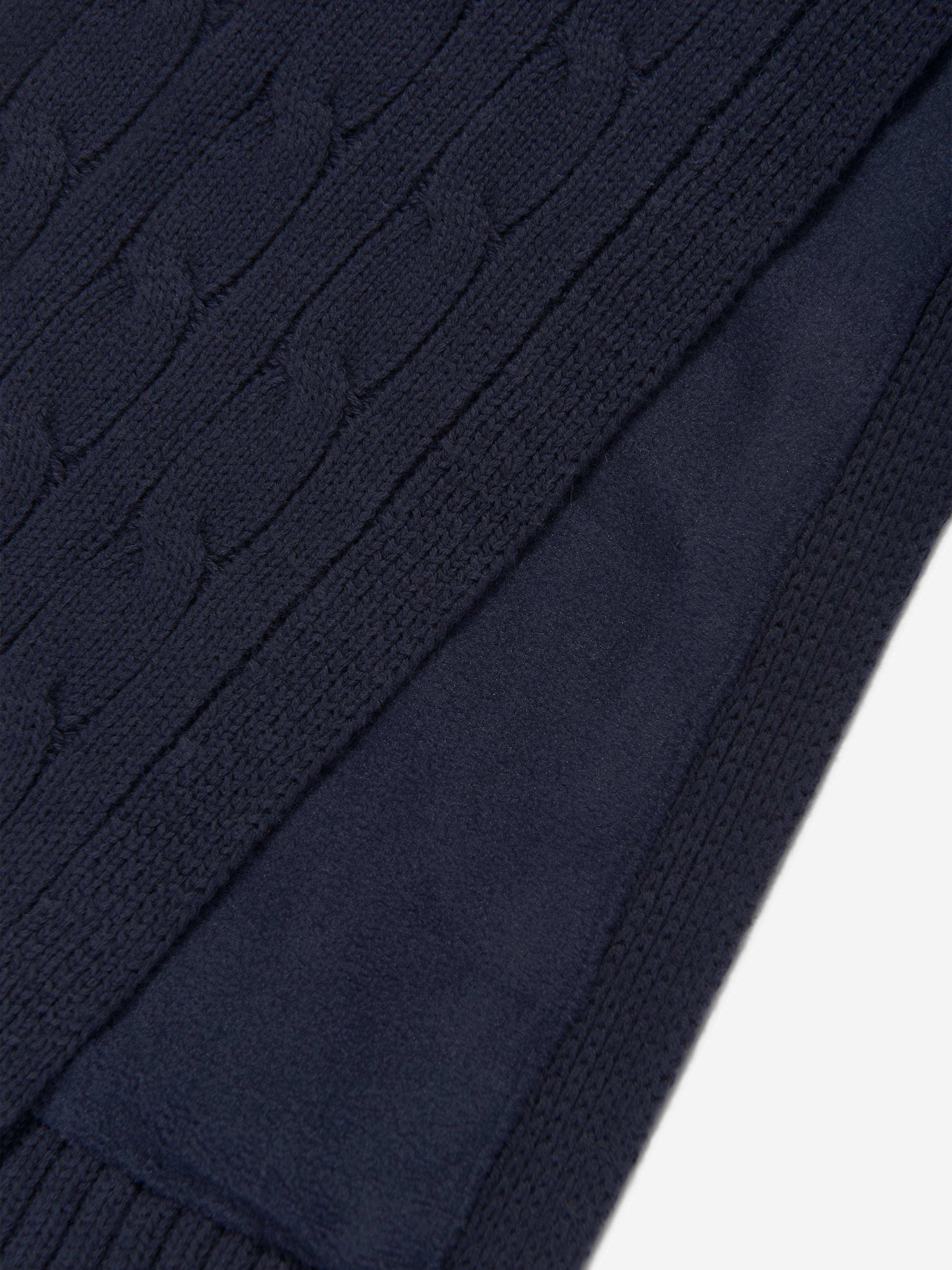 Ralph Lauren Boys Logo Scarf in Navy Outlet Good Selling