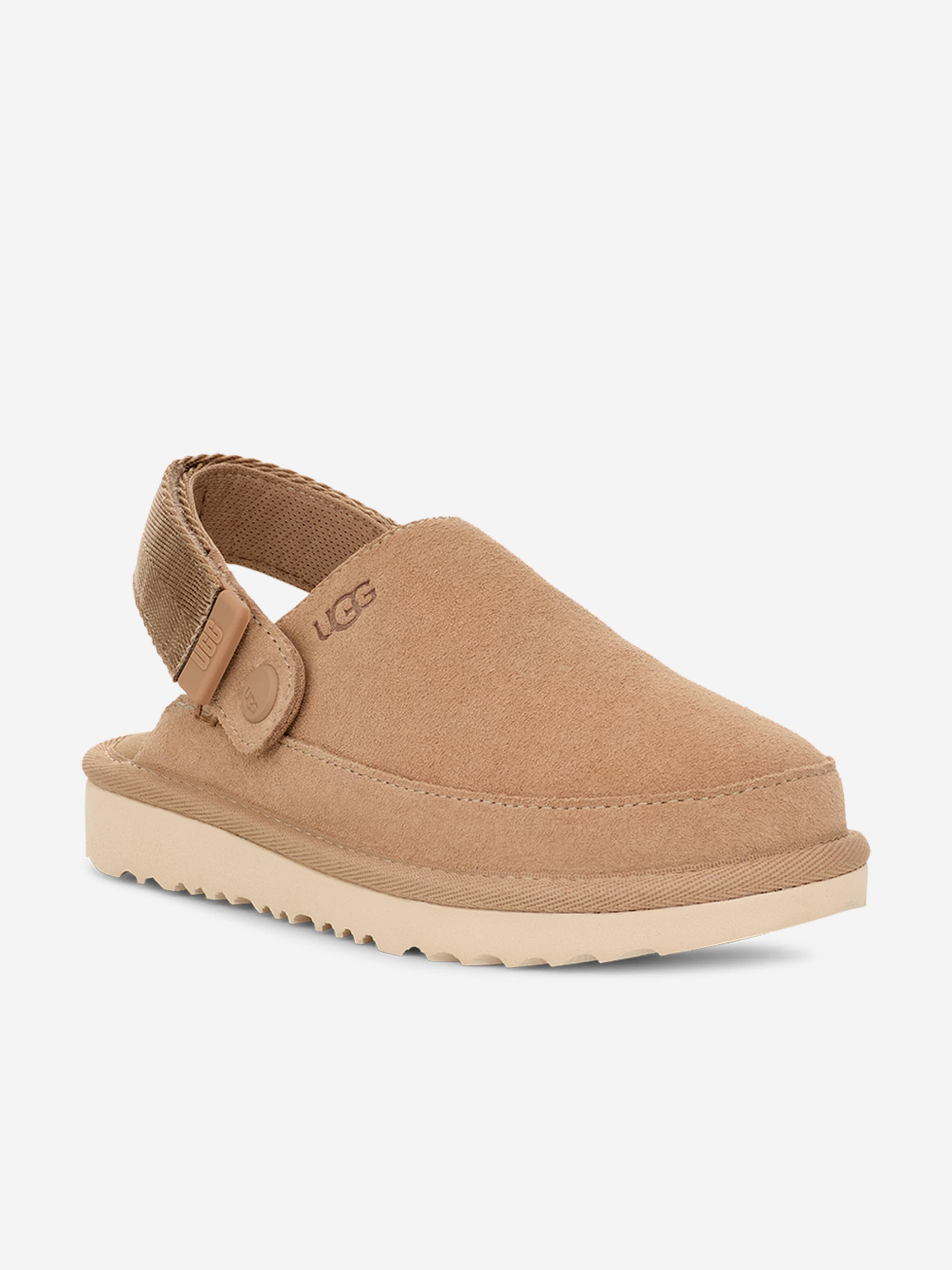 UGG Girls Goldenstar Clogs in Beige Clearance Fake