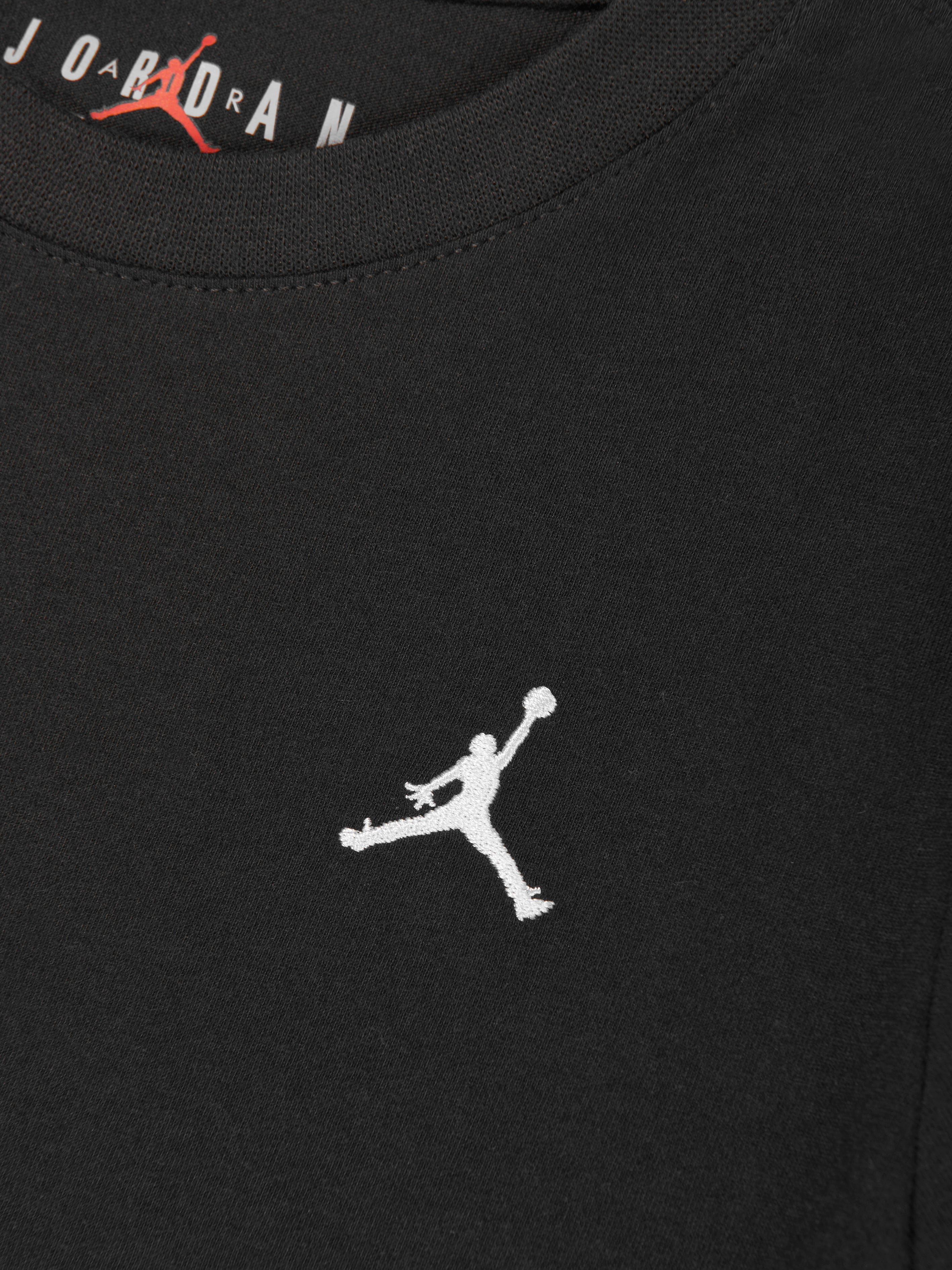 Jordan Boys Jumpman Air Embroidered T-Shirt in Black Online Online Cheap Pice
