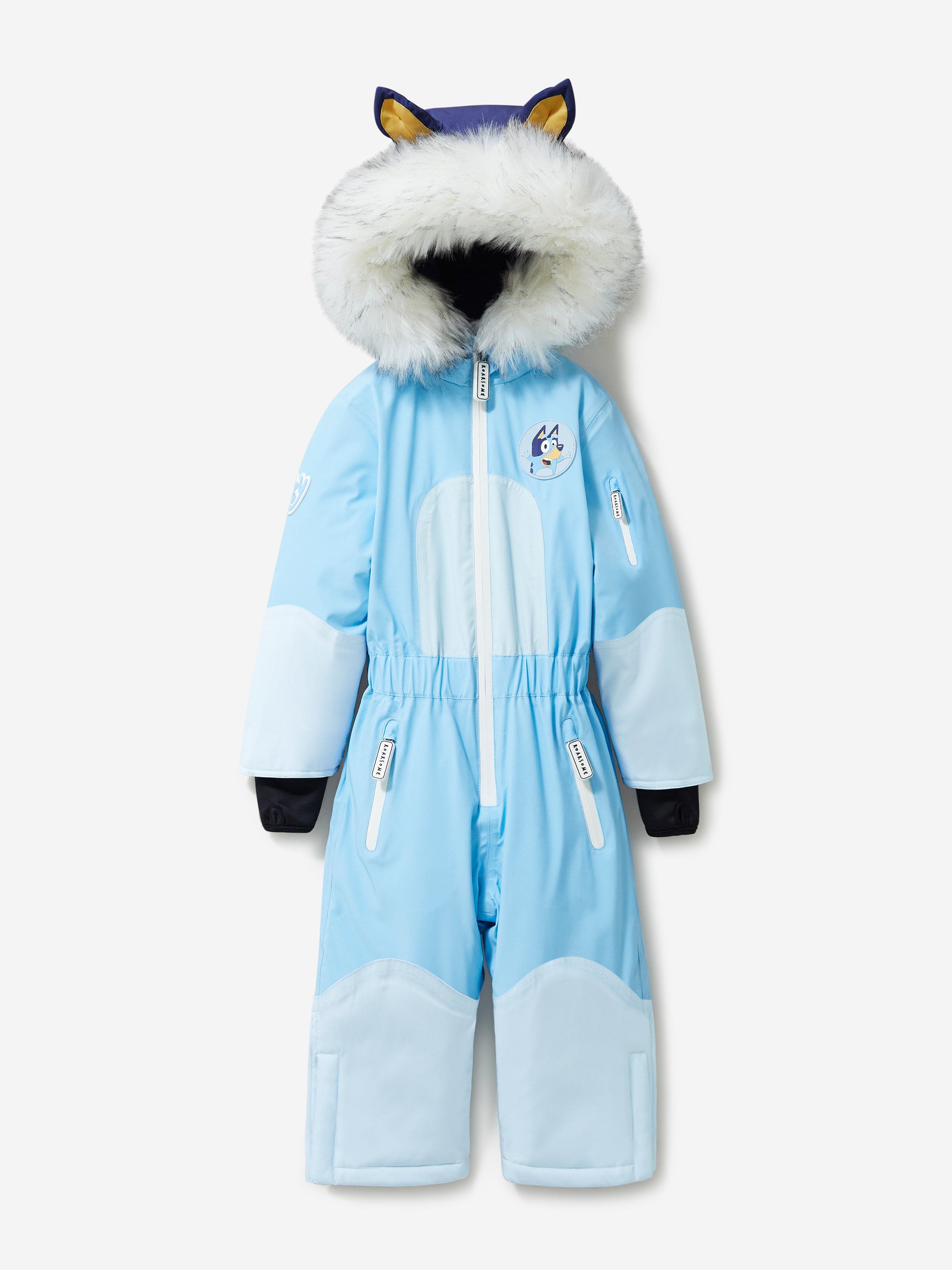 Kids Bluey Snowsuit in Blue Discount For Nice