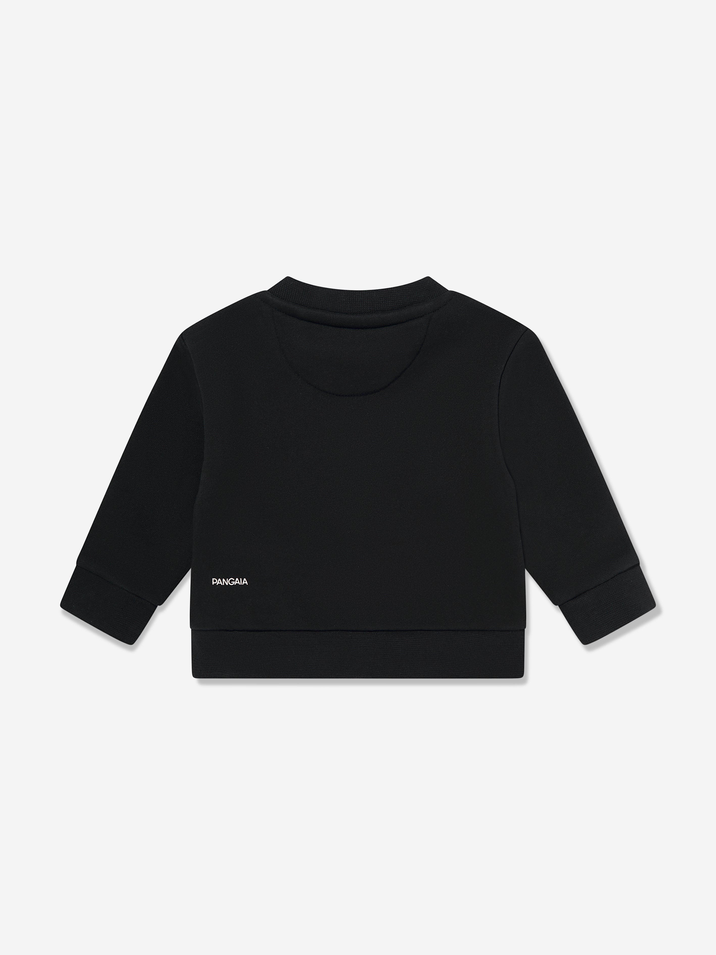 PANGAIA Baby 365 Midweight Sweatshirt in Black Manchester For Sale