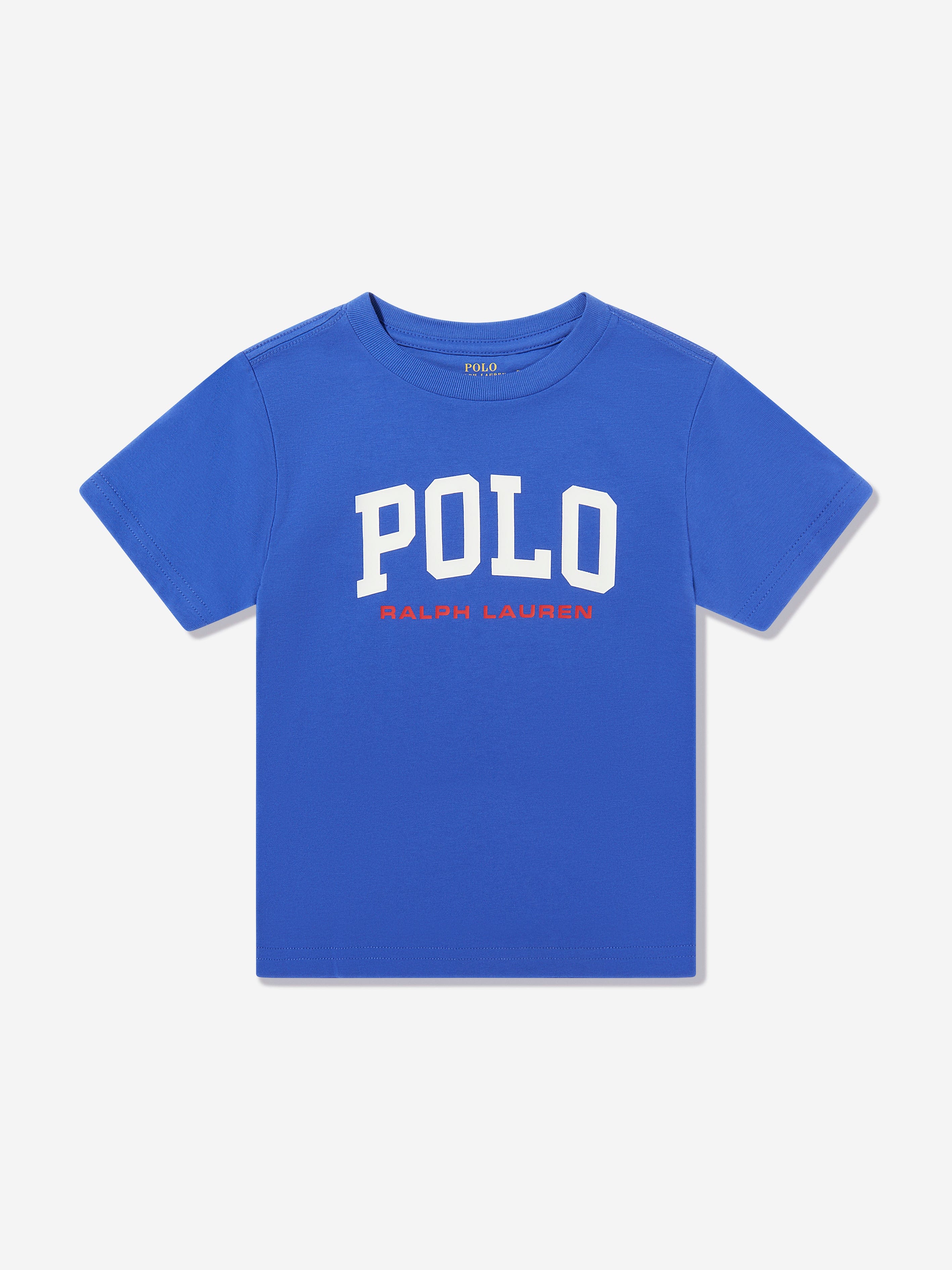 Boys Polo T-Shirt in Blue Sale Discount