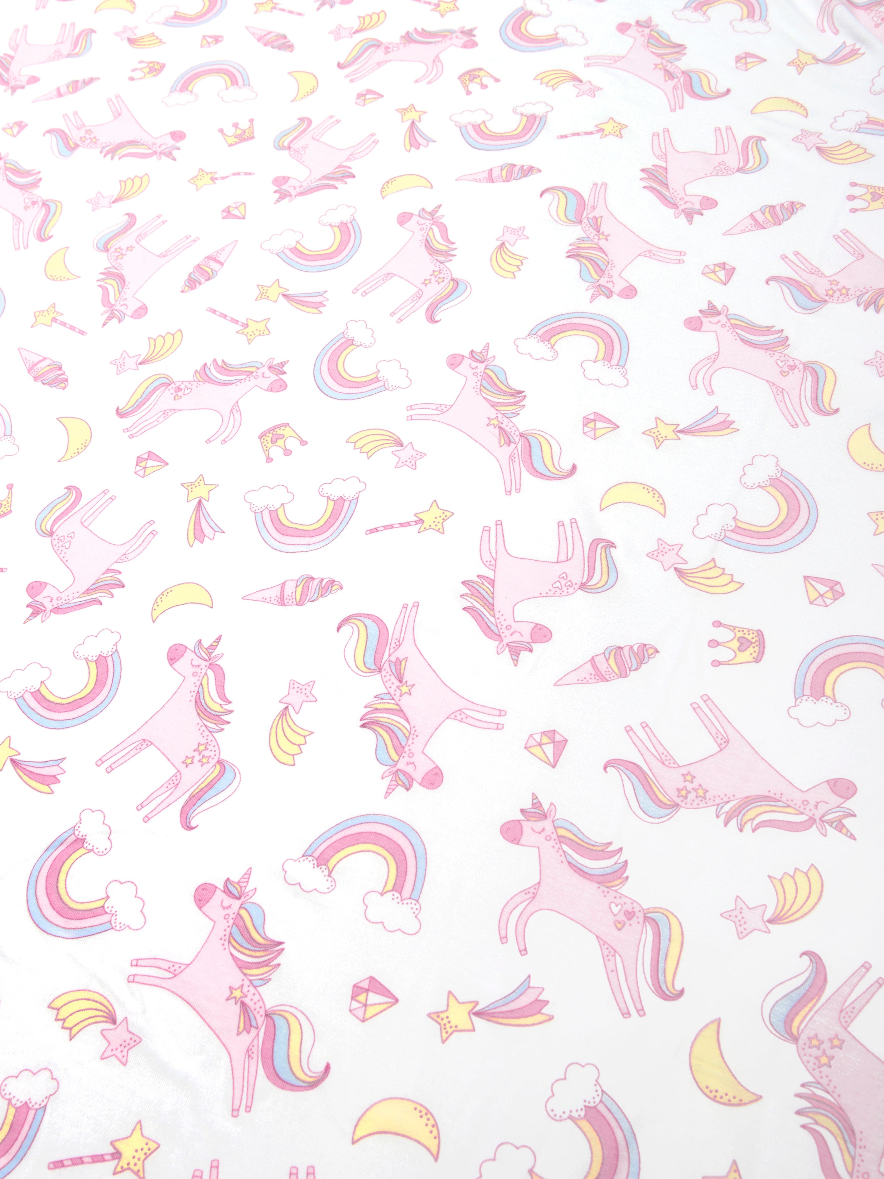 Magnolia Baby Baby Girls Believe In Magic Swaddle Blanket in White High Quality