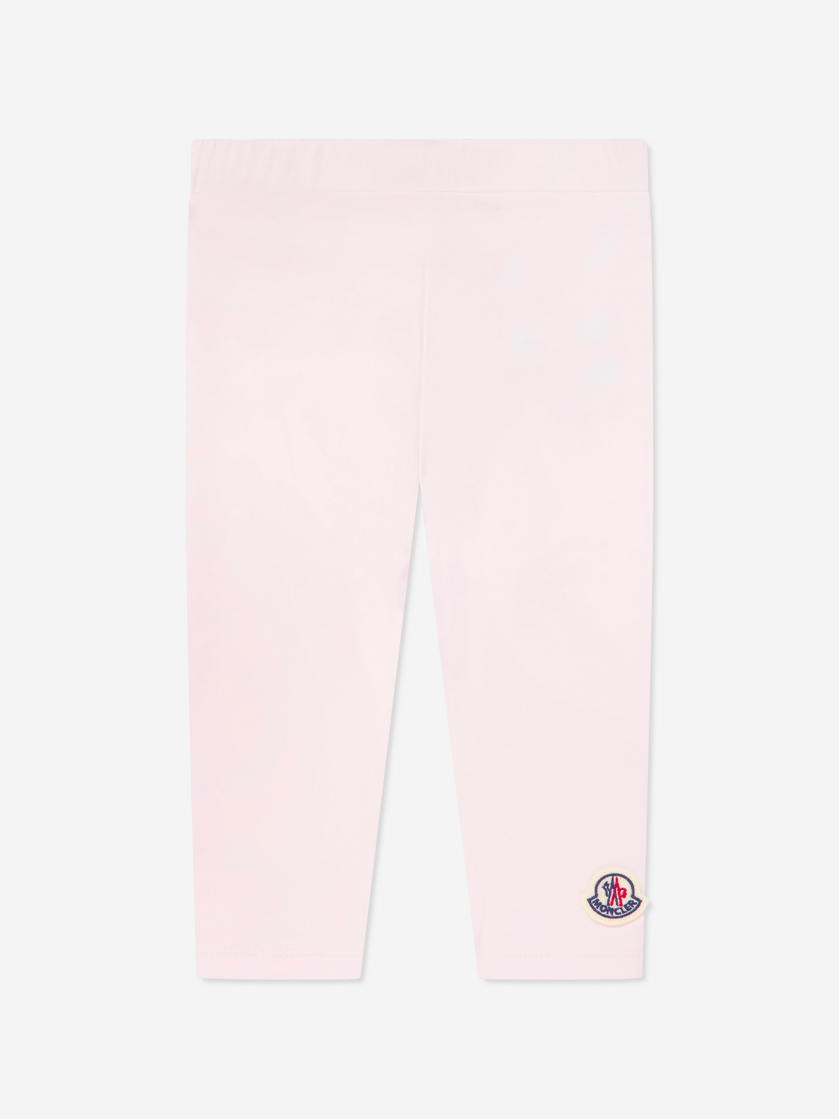 Moncler Enfant Baby Girls Logo Leggings in Pink From China Sale Online
