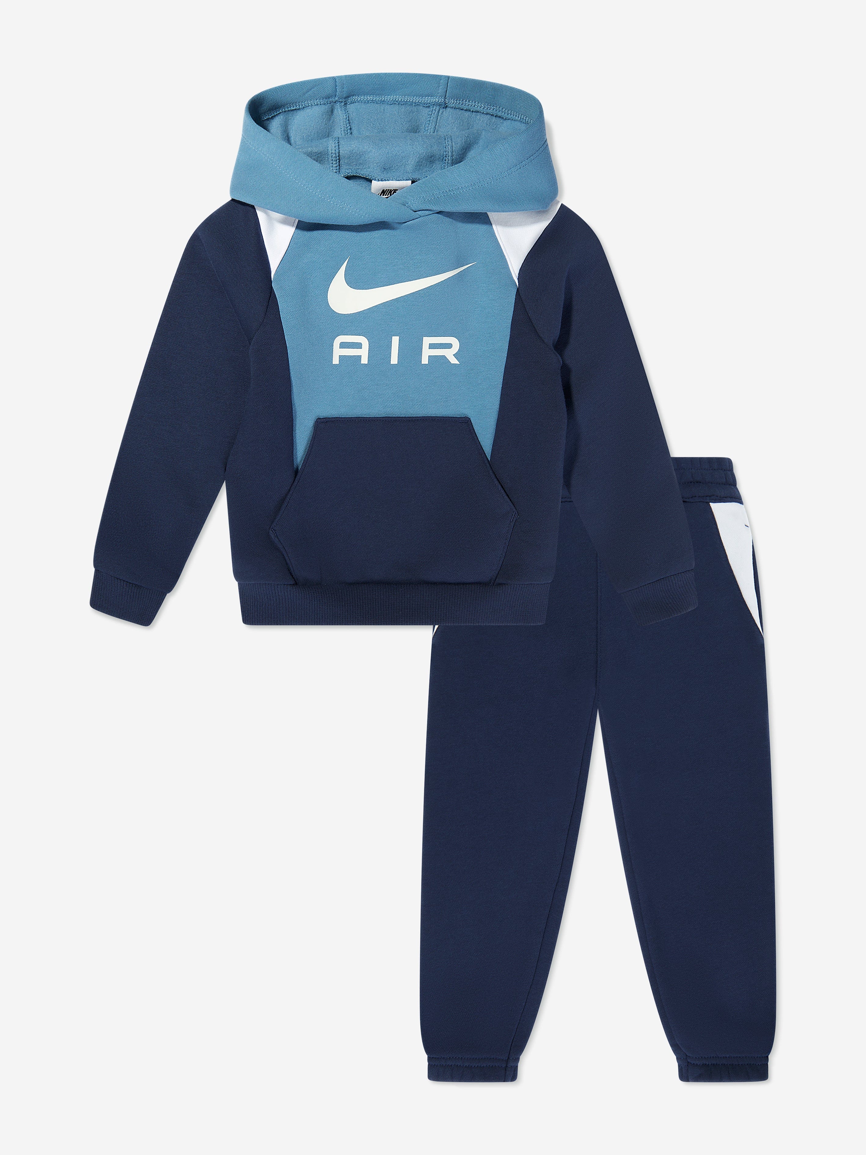 Nike Boys Air Fleece Tracksuit in Navy 2025 Unisex