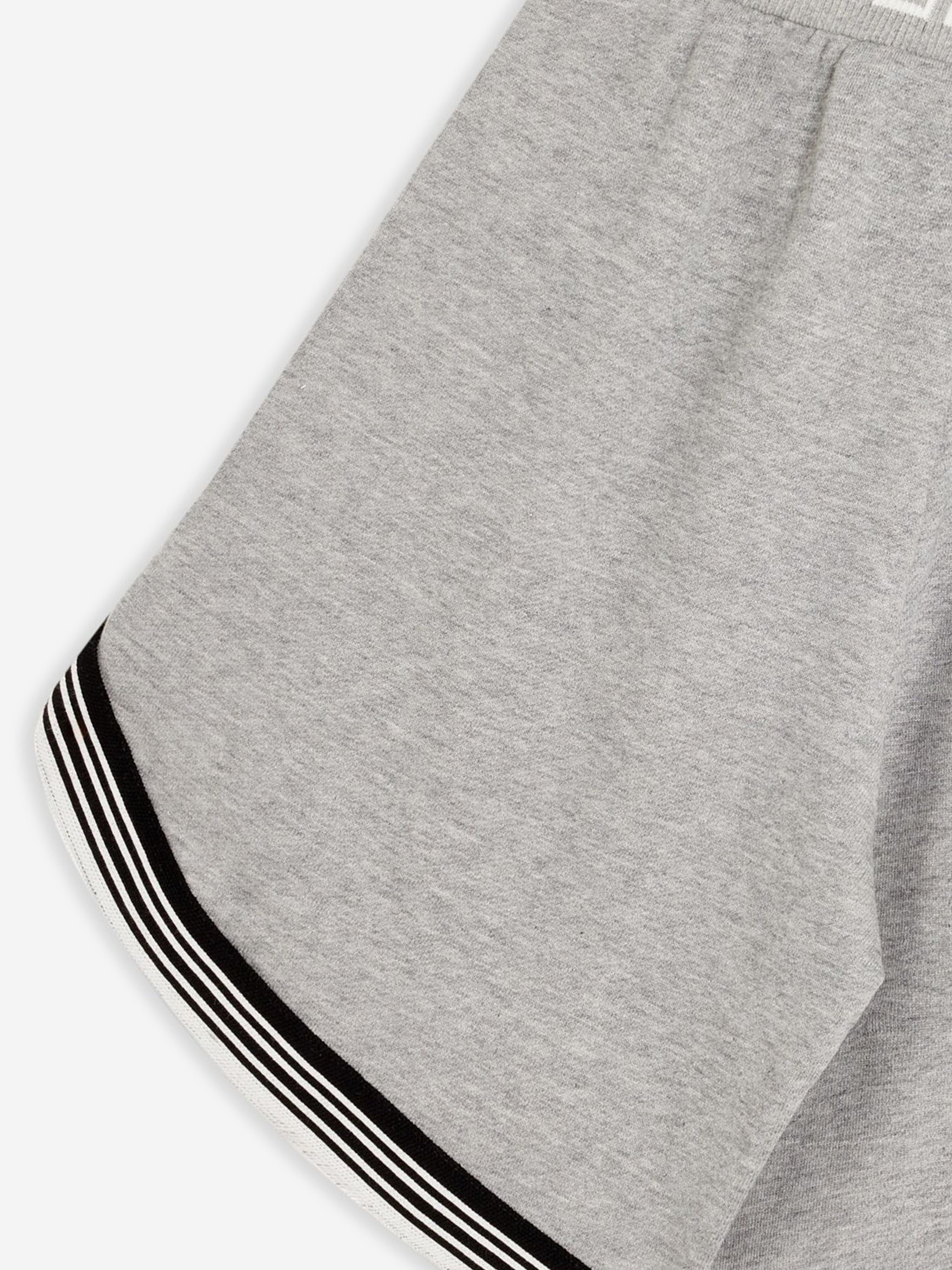 Versace Boys Medusa Logo Shorts in Grey Best Pices