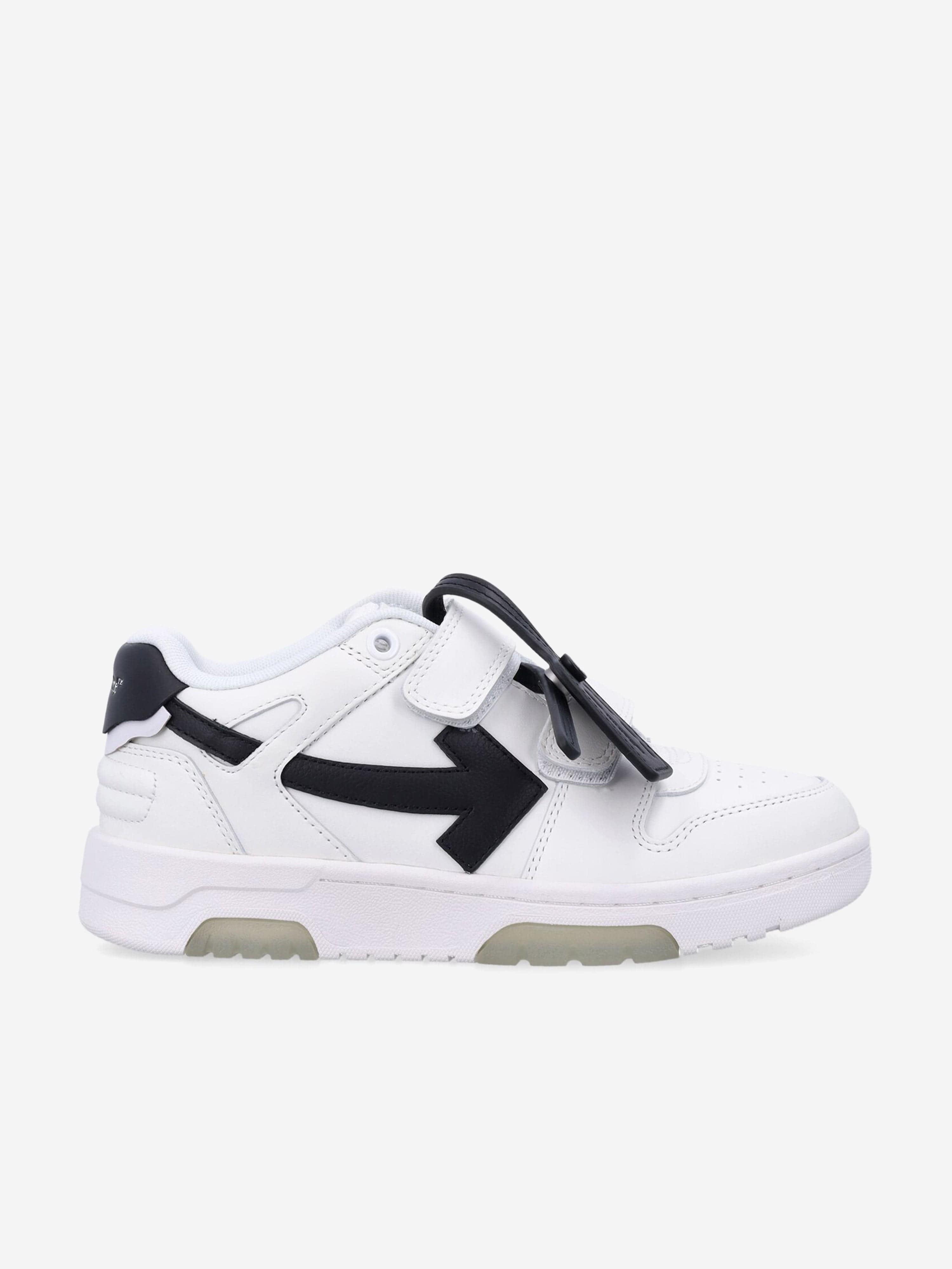 Off-White Kids Out Of Office Straps Trainers in White For Nice Online