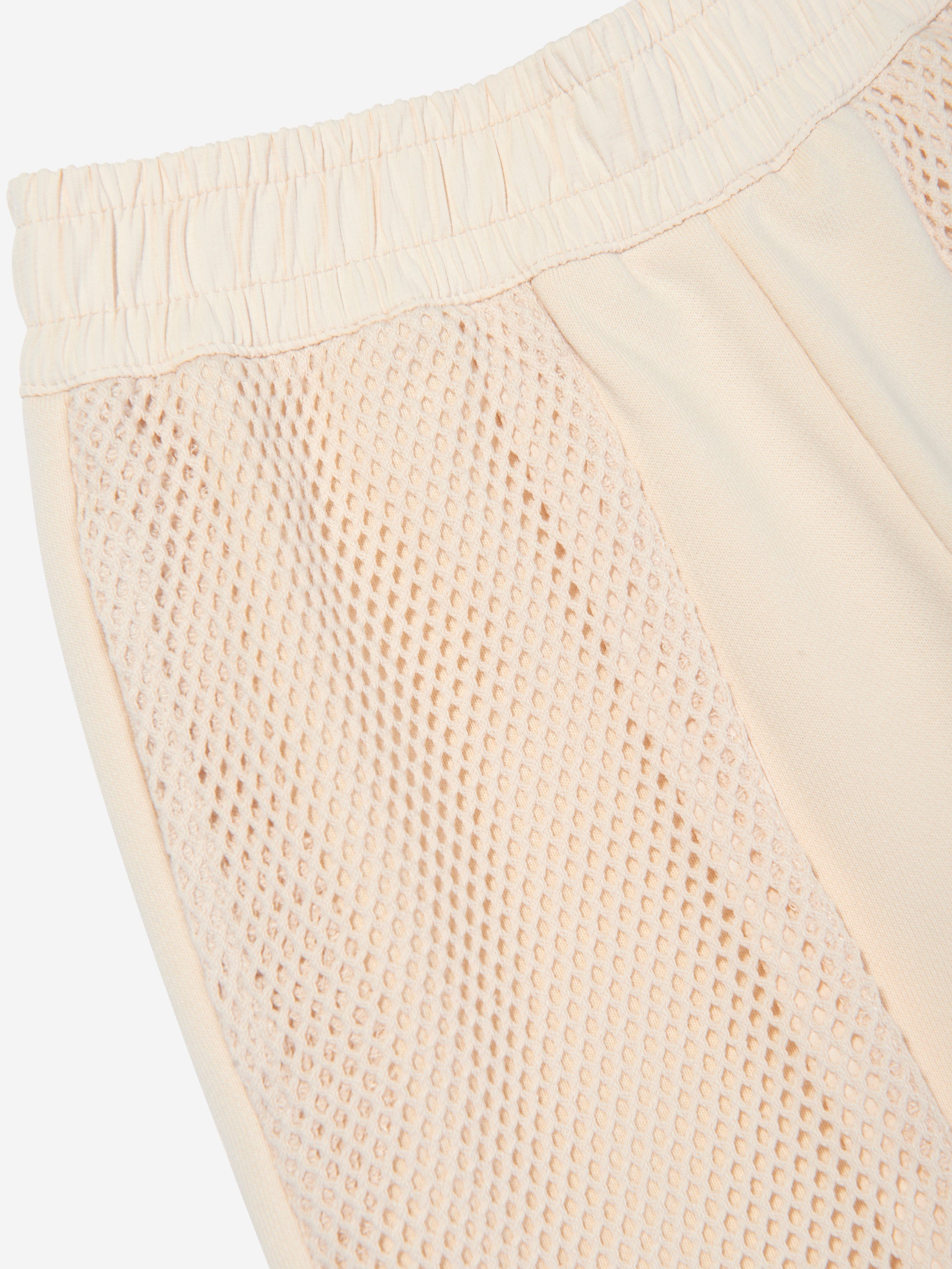 Emporio Armani Boys Cotton Trousers in Beige Wide Range Of Cheap Pice