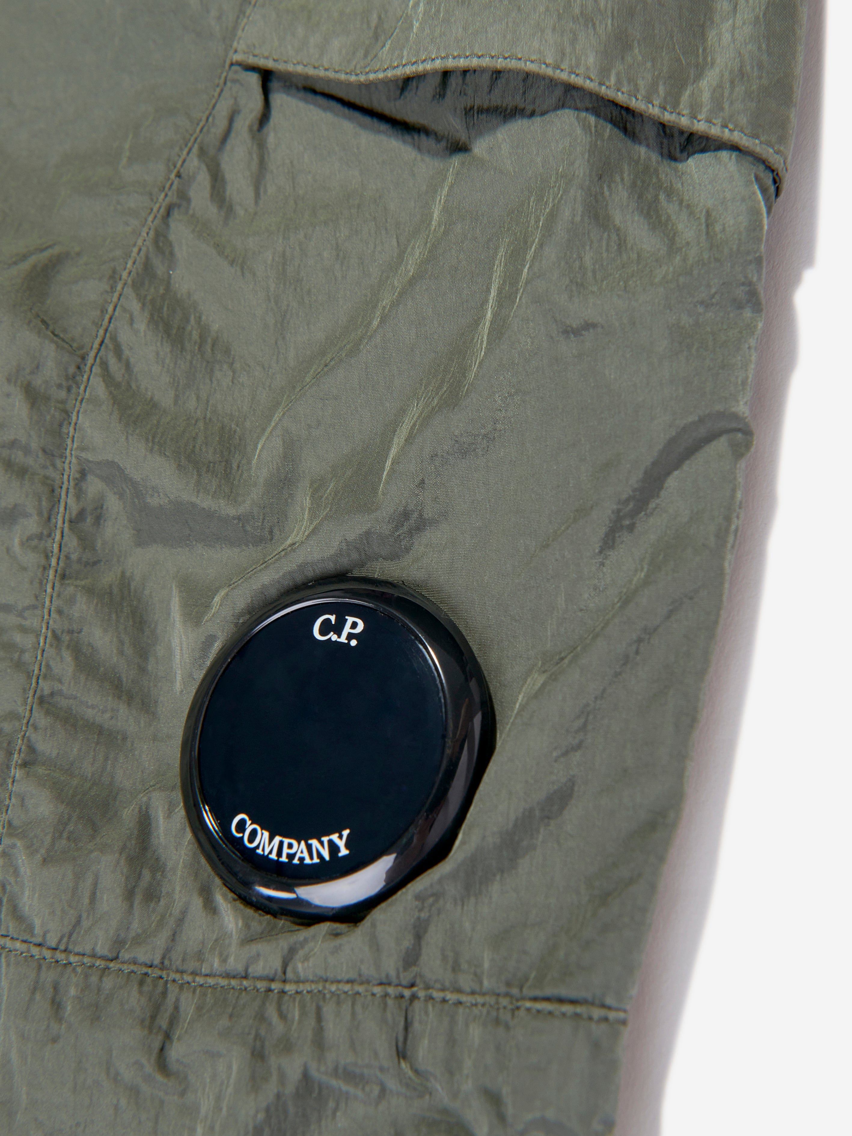 C.P. Company Boys Cargo Trousers in Green Discount Best Seller