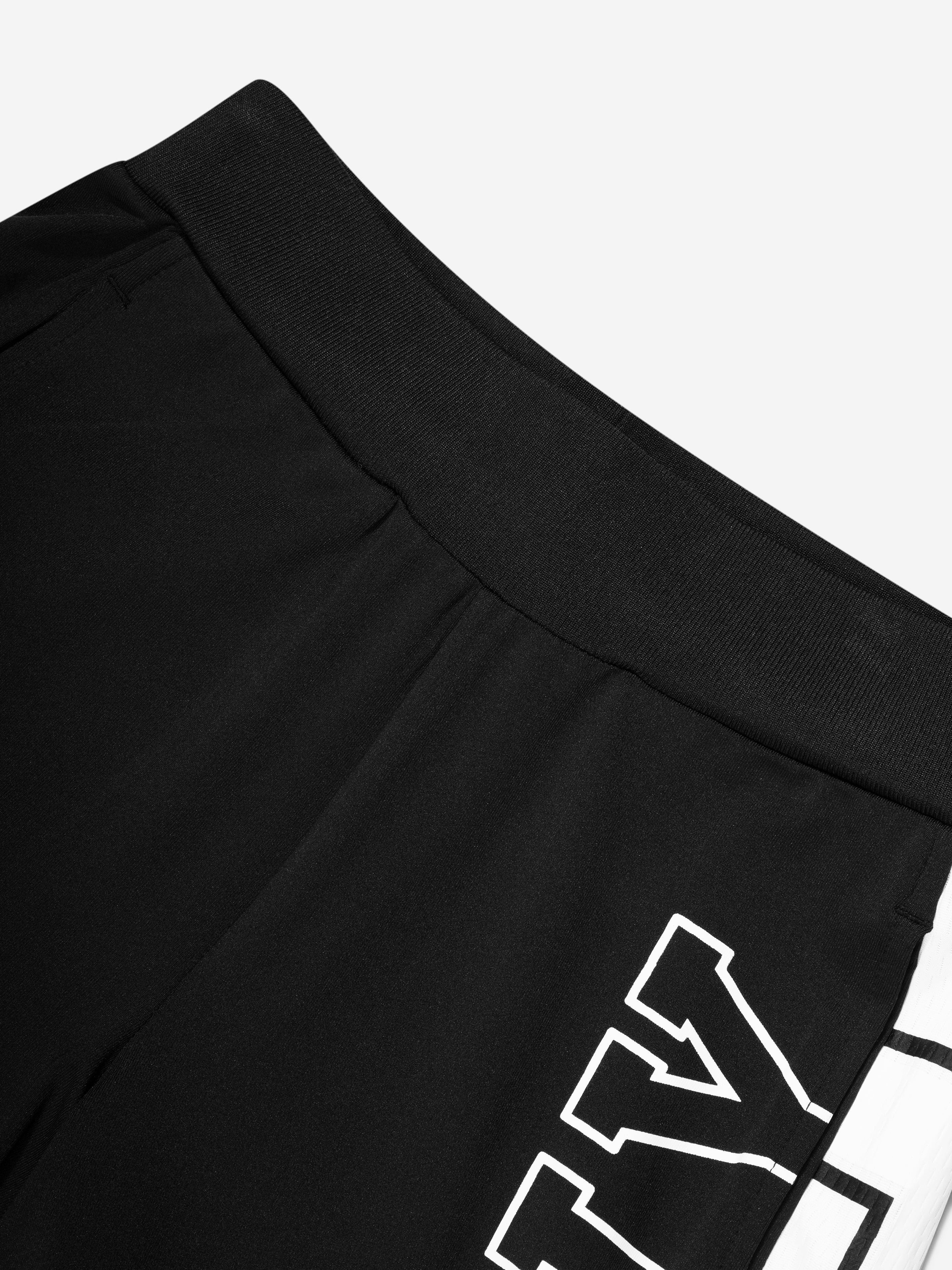 DKNY Kids Logo Bermuda Shorts in Black Cheap Low Cost