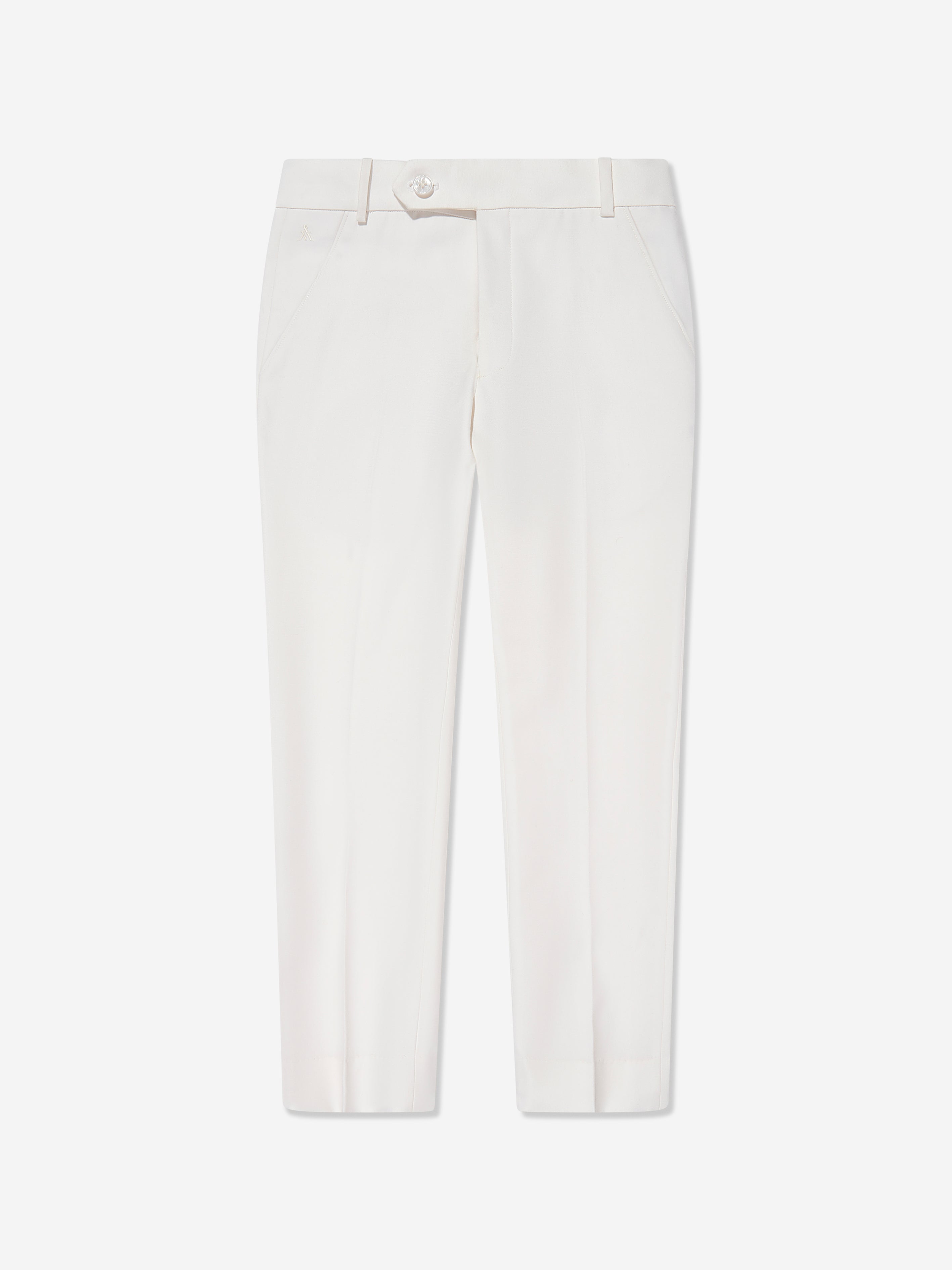 Maison Ava Boys Wool Blend Noel Trousers in Ivory Buy Cheap Eastbay