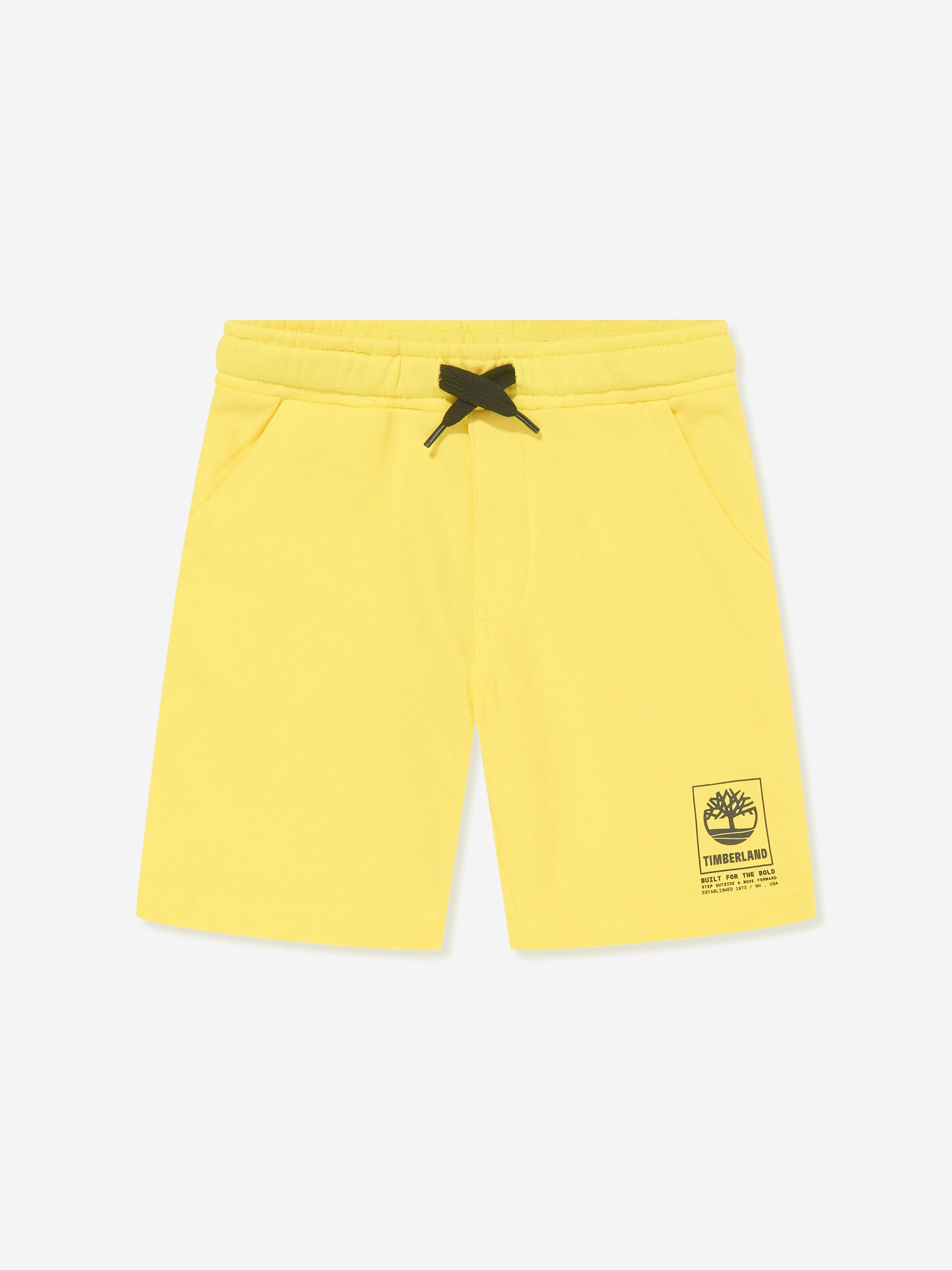 Timberland Boys Logo Bermuda Shorts in Yellow Buy Cheap Looking For