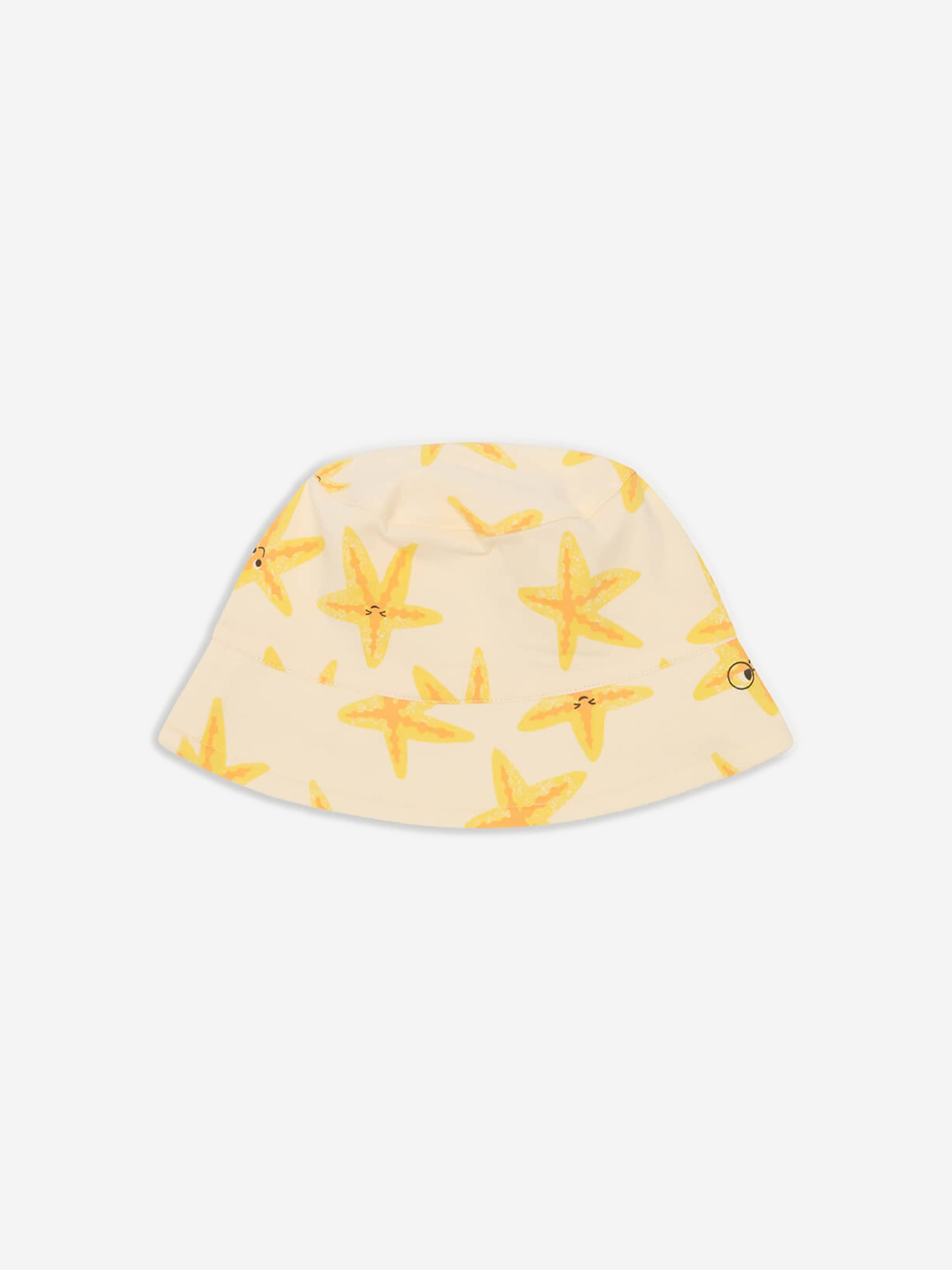 The Bonnie Mob Girls Chill Parasol Sun Hat in Ivory Online Online For Sale