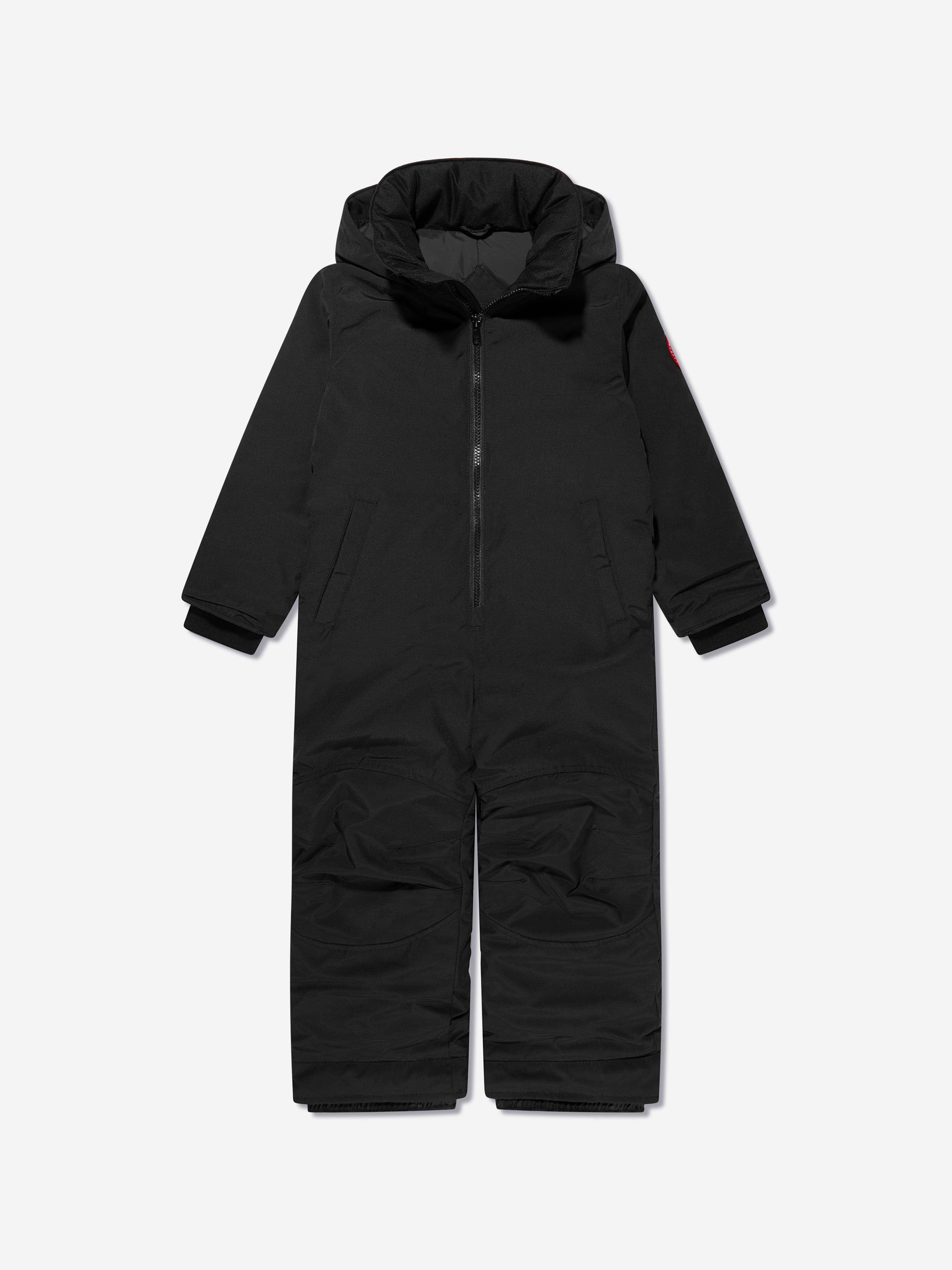 Canada Goose Kids Grizzly Snowsuit in Black Cheap Excellent
