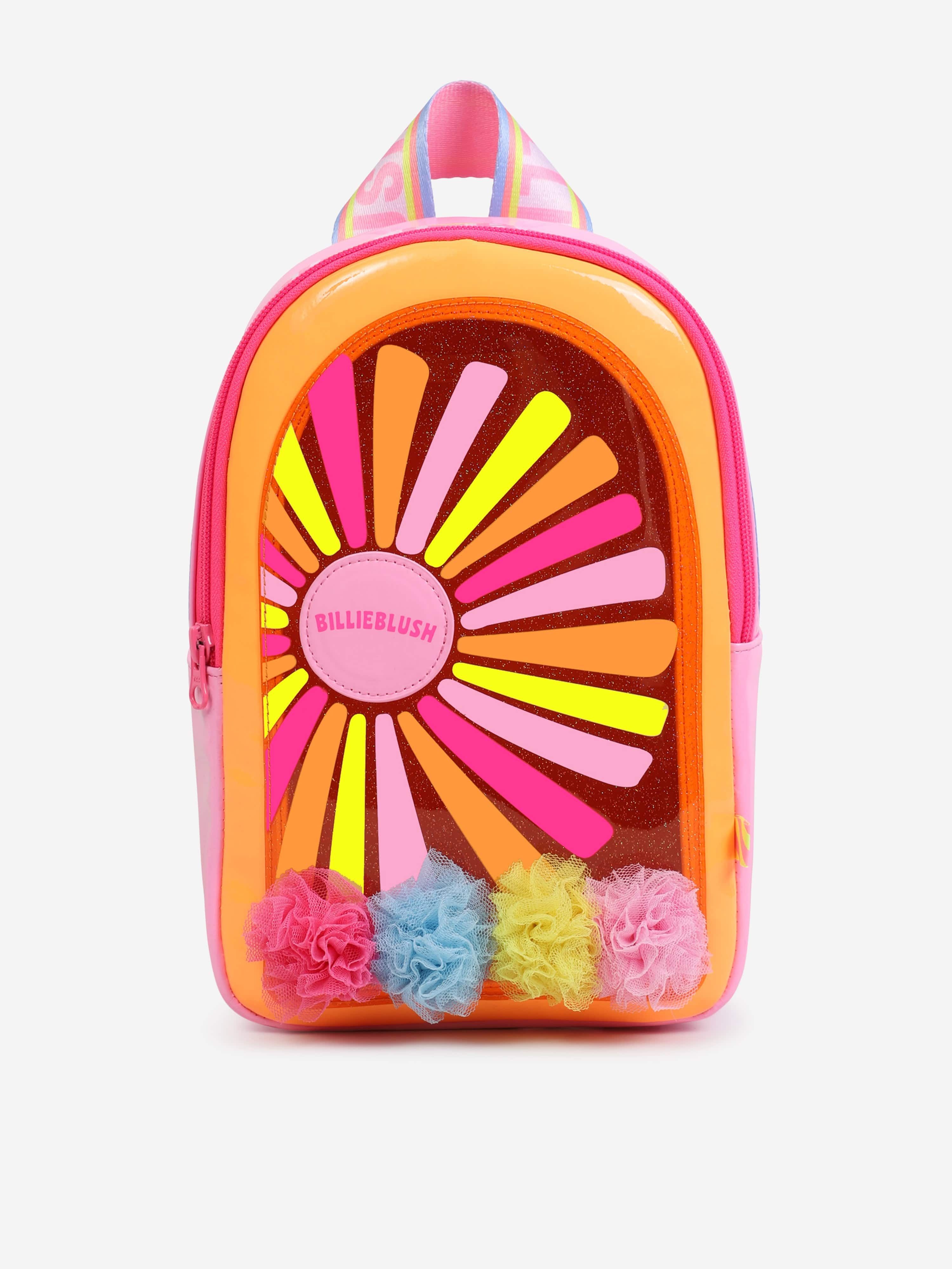 Girls Glitter Sun Backpack in Pink (27cm) Cheap Sale Outlet