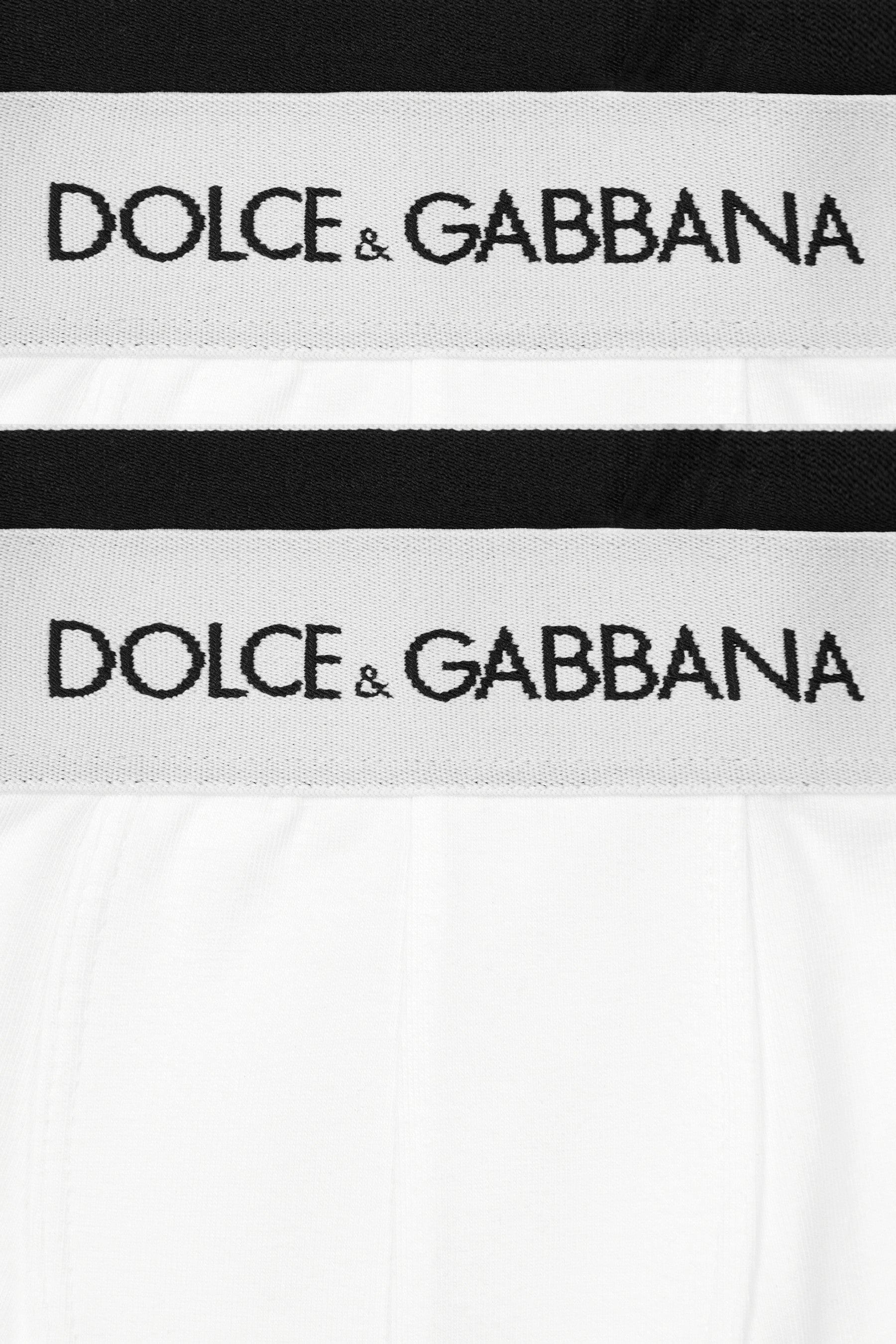 Dolce & Gabbana Boys Boxer Shorts Set (2 Pack) in White Outlet 2025