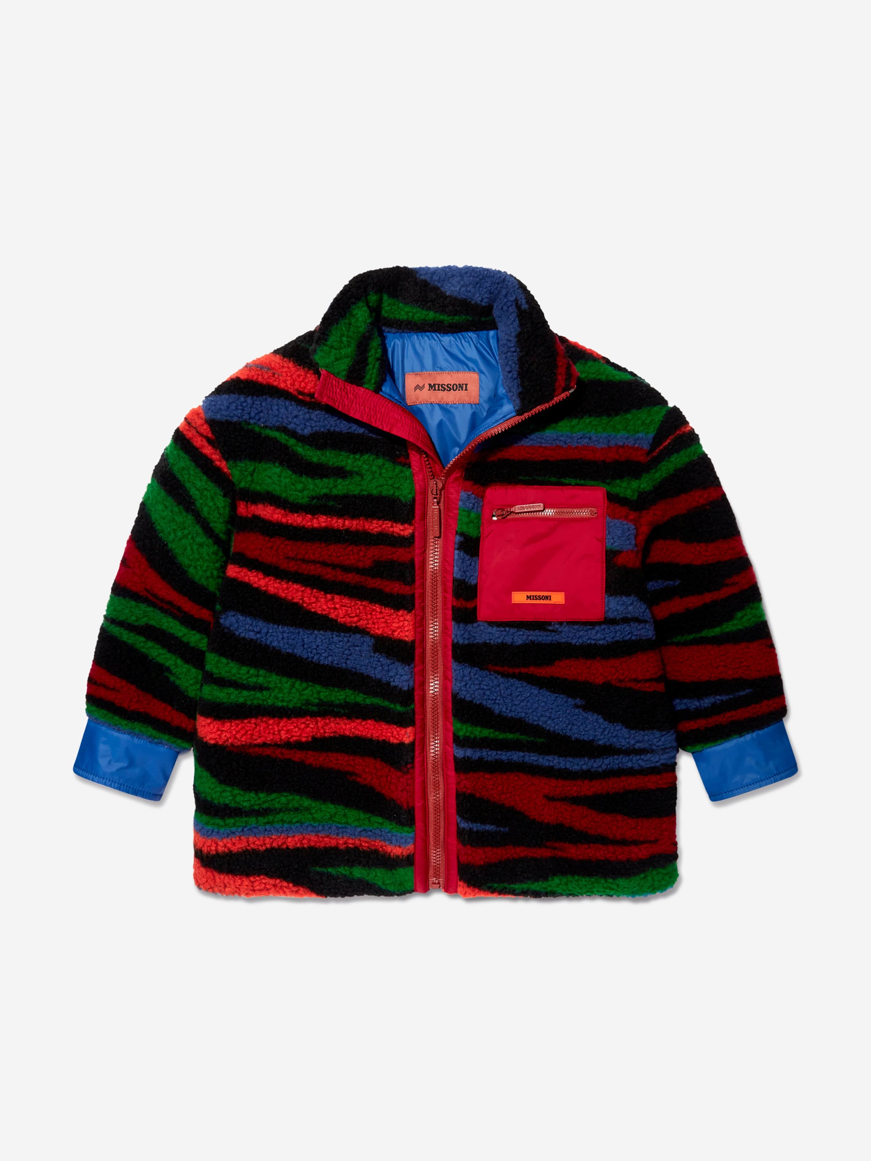 Missoni Boys Puffer Jacket in Multicolour Nicekicks