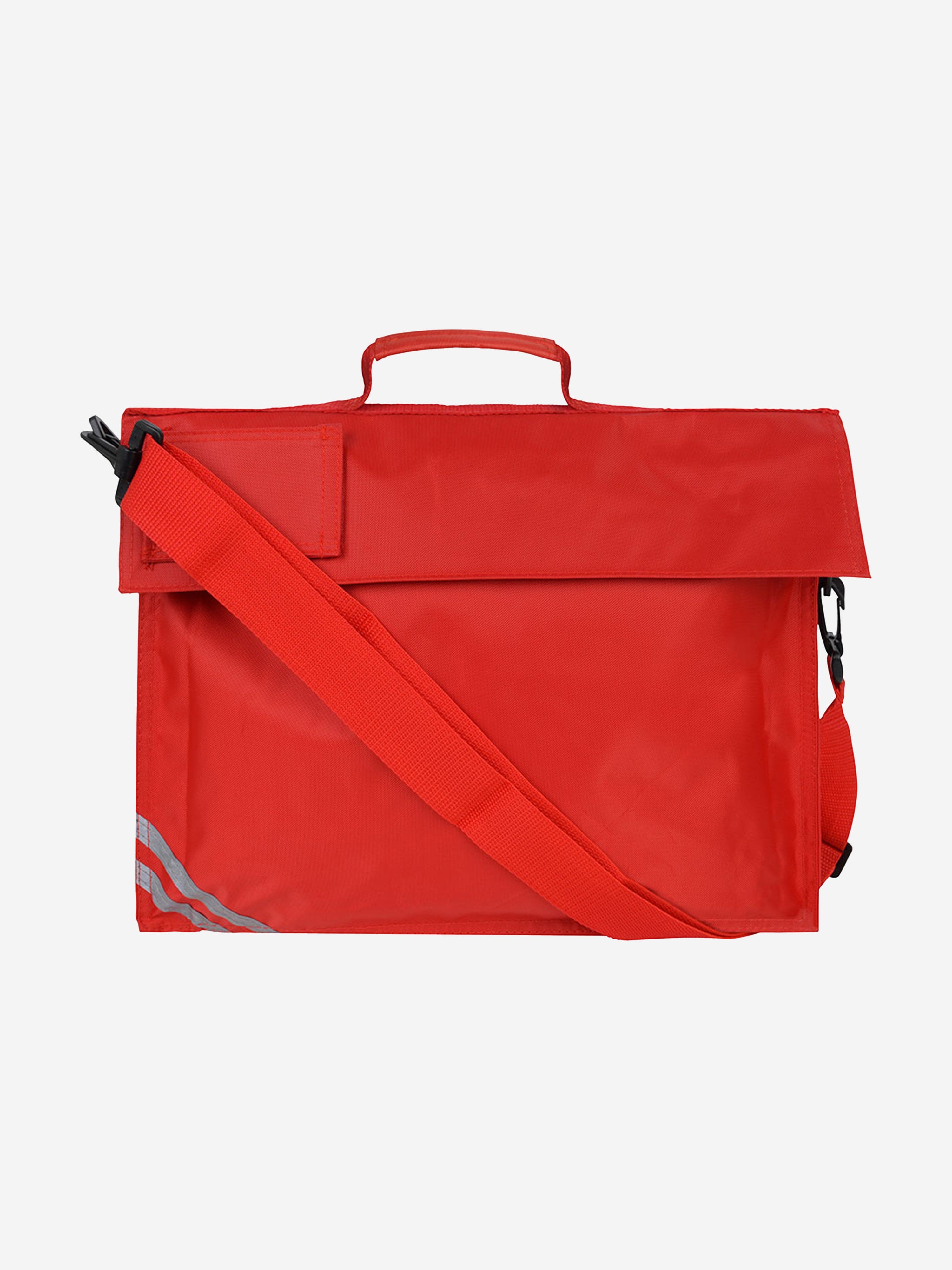 Zeco Kids School Premium Book Bag With Strap in Red (37cm) Clearance 100% Original