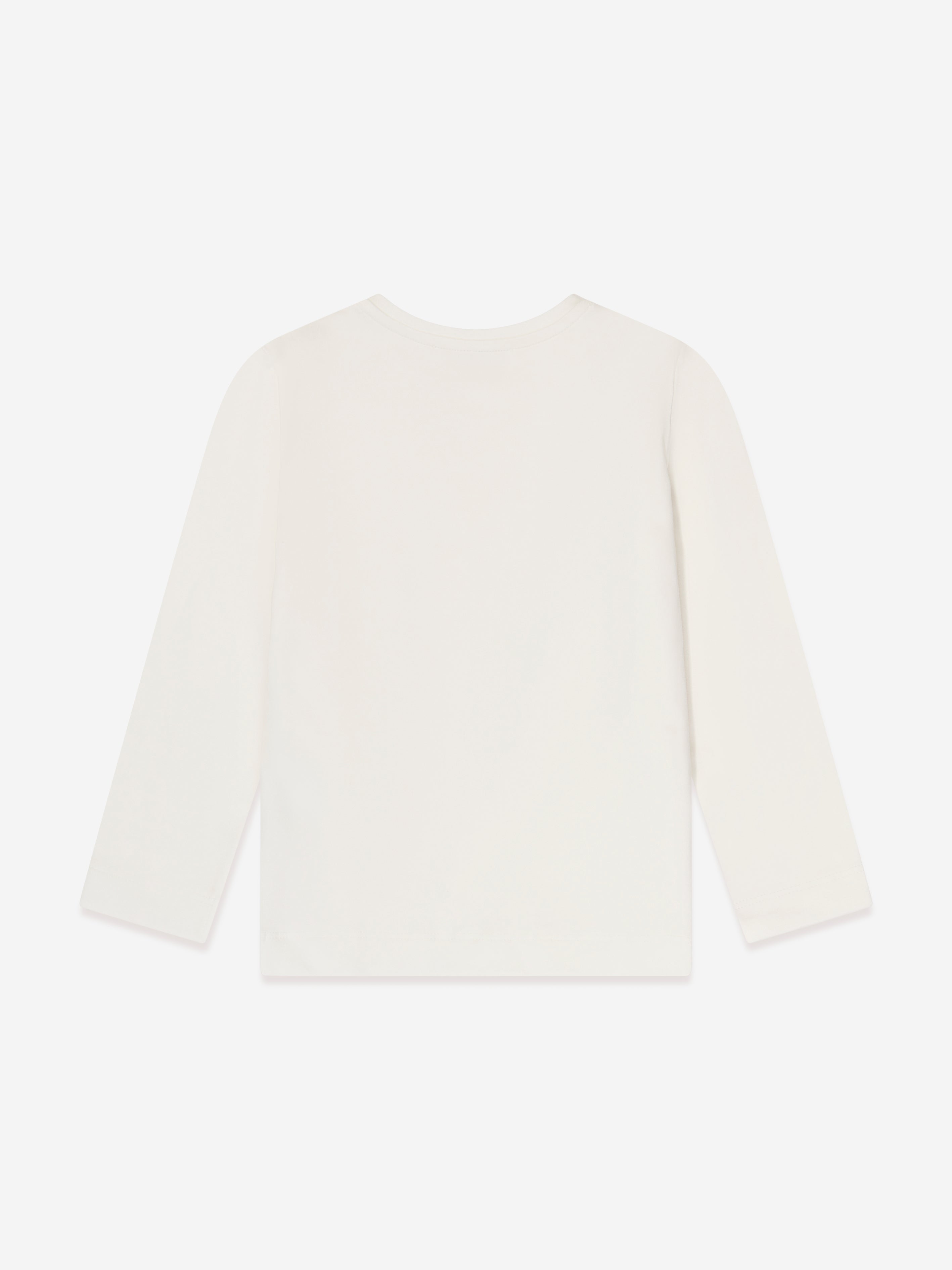 Monnalisa Girls Long Sleeve T-Shirt in White Release Dates Sale Online