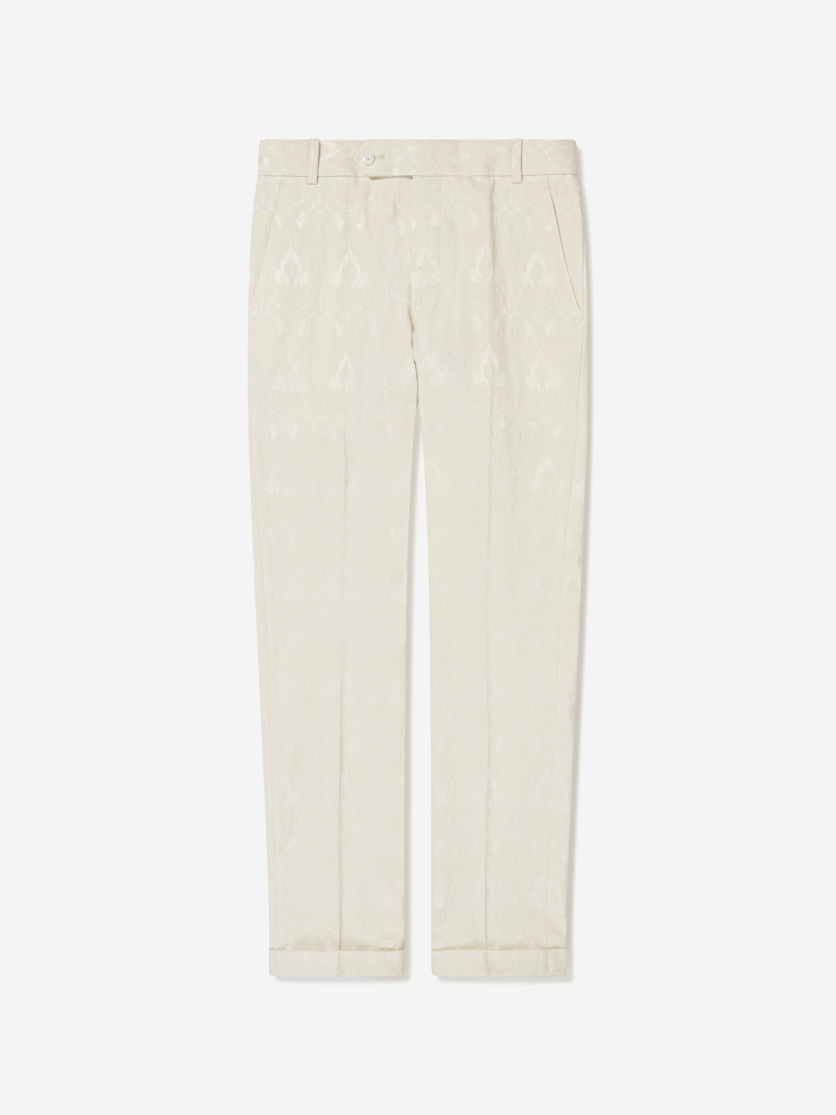 Maison Ava Boys Kevin Suit in Ivory Cheap Order