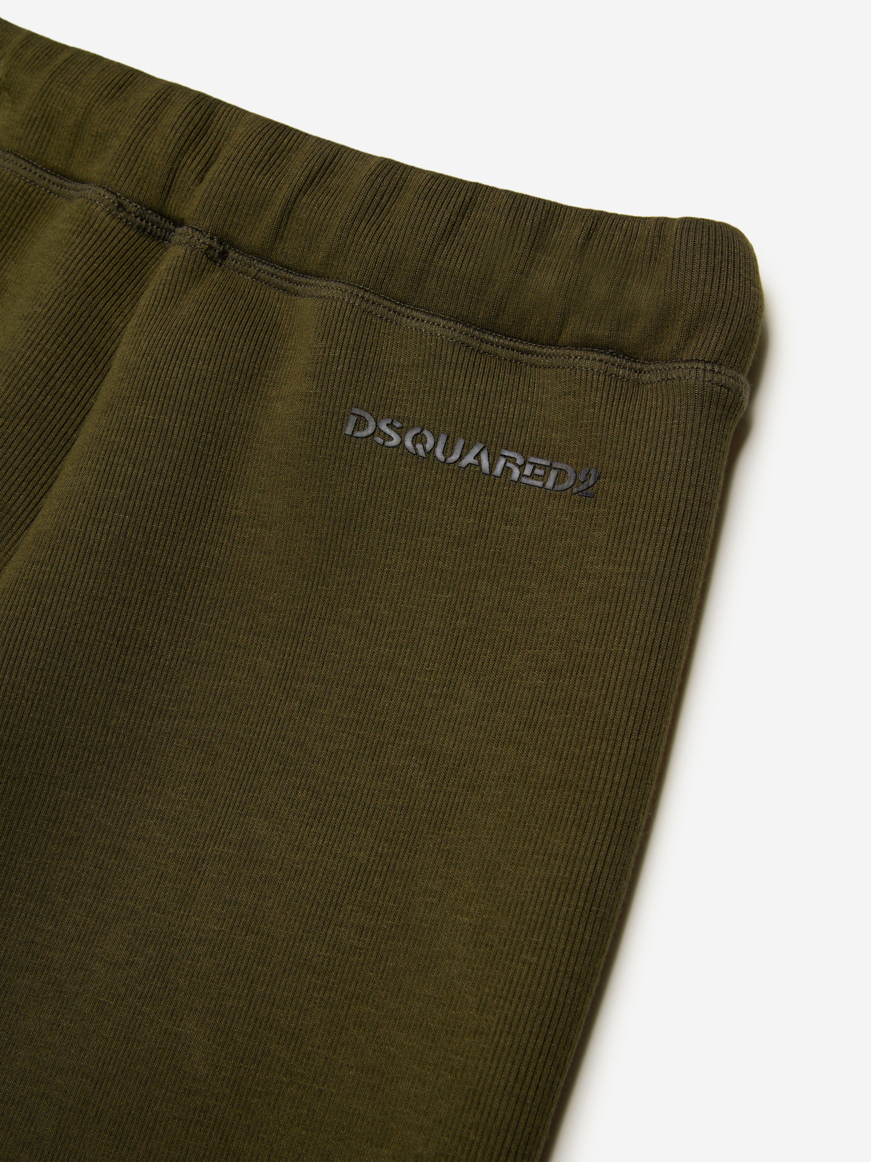 Dsquared2 Kids Branded Joggers in Green Finishline Sale Online