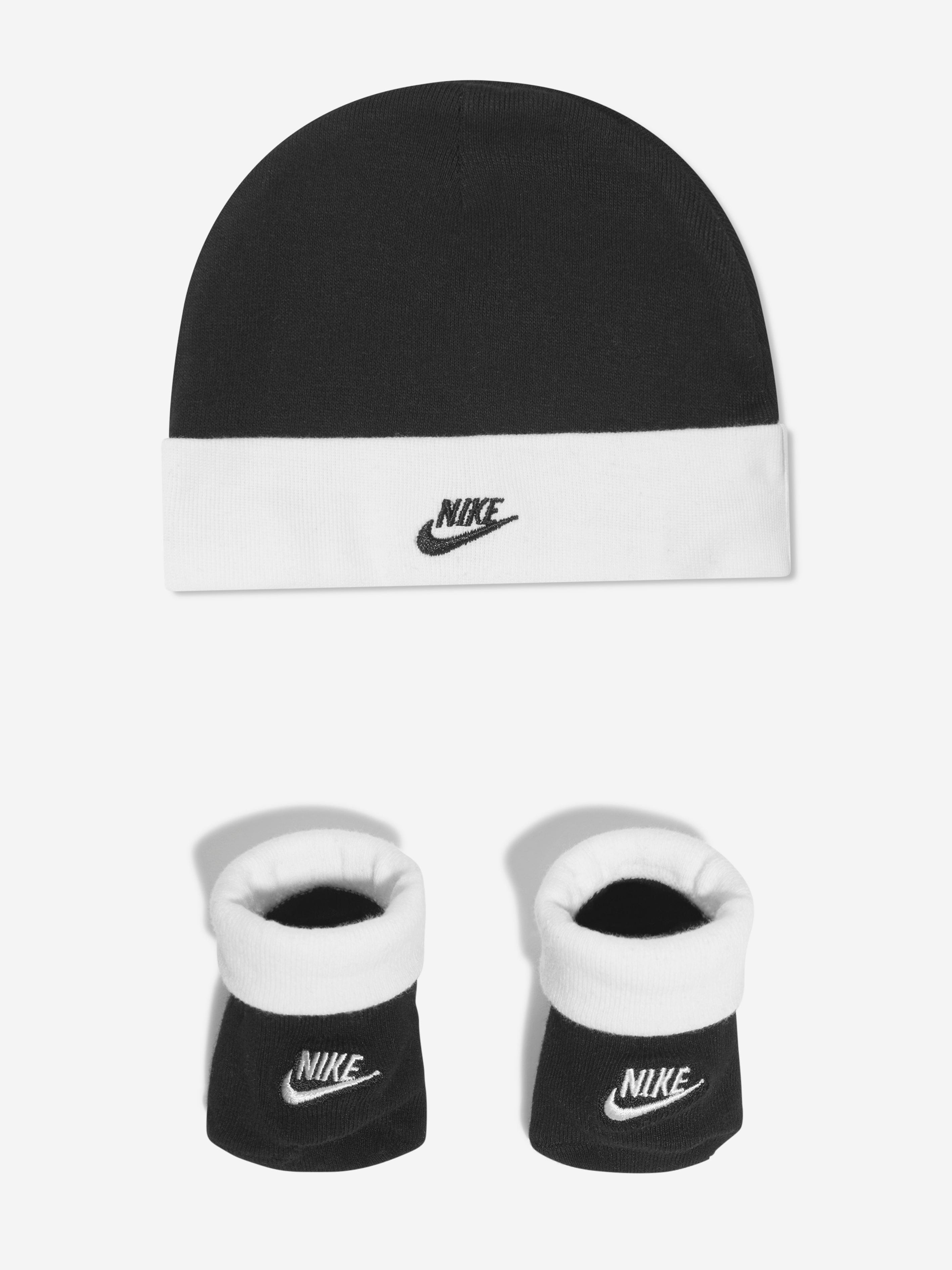 Nike Baby Boys Futura Hat And Booties Set in Black Buy Cheap With Mastercard