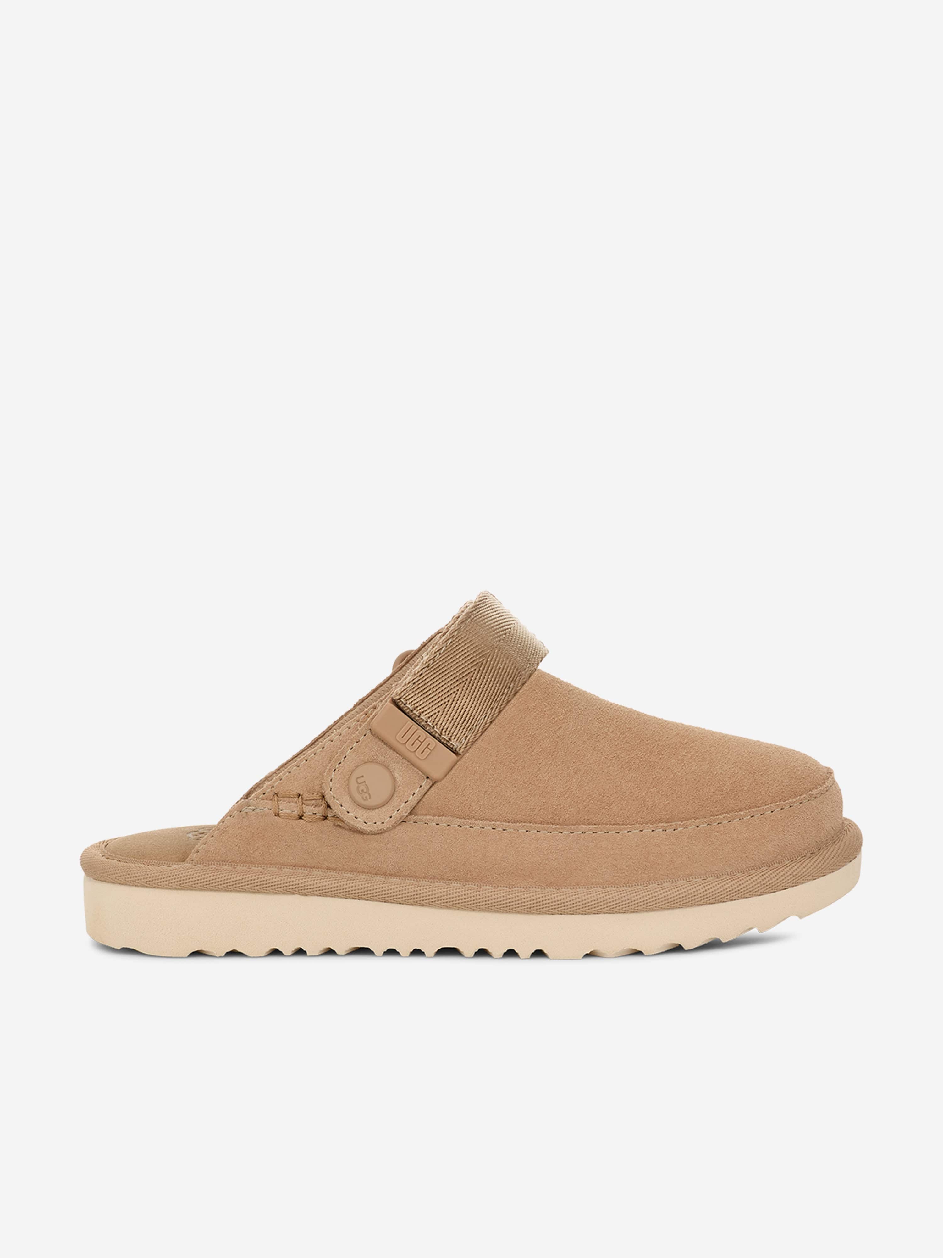 UGG Girls Goldenstar Clogs in Beige Clearance Fake