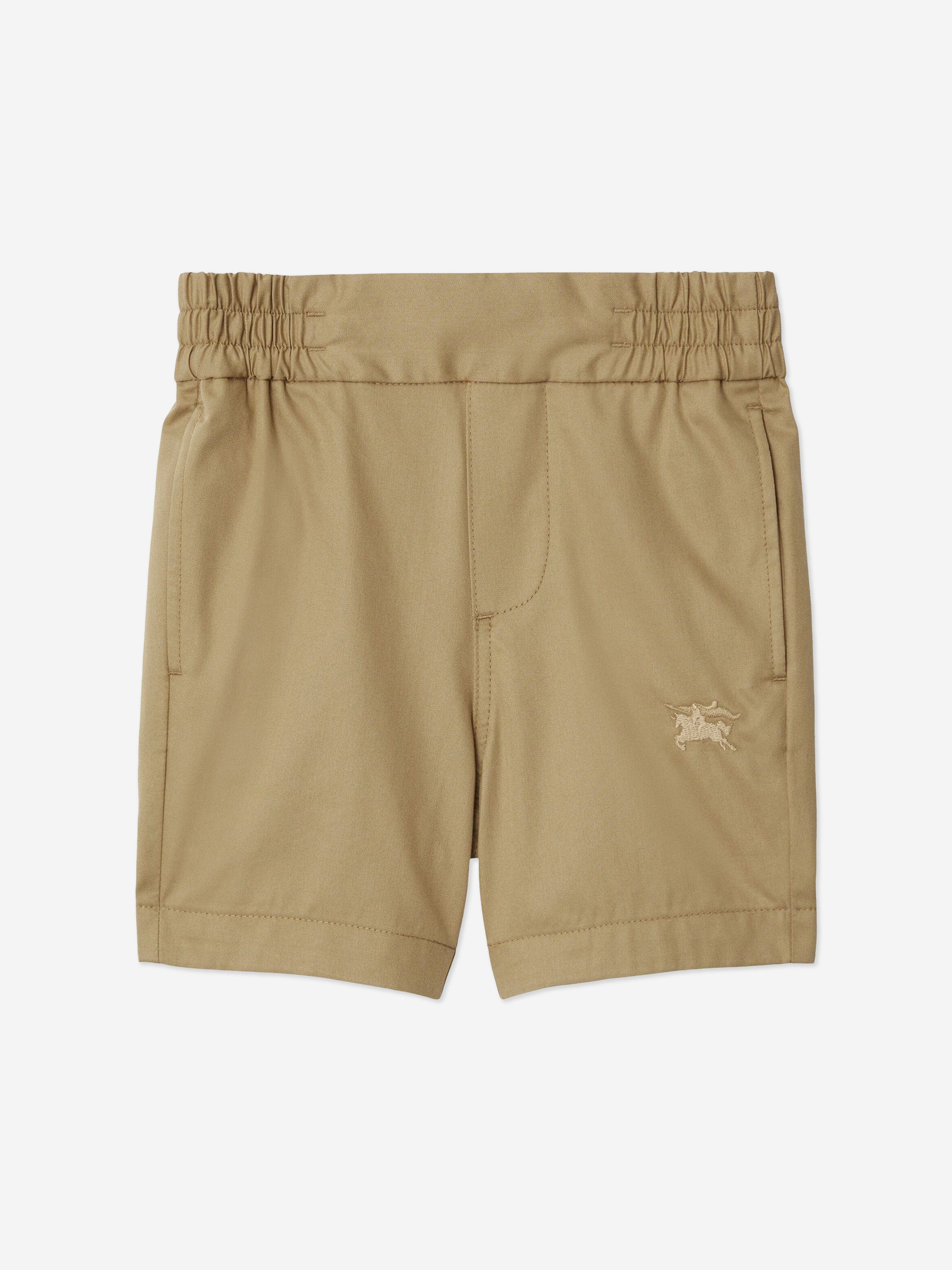Burberry Baby Boys Mini Travard Shorts in Beige Low Pice Fee Shipping Sale Online