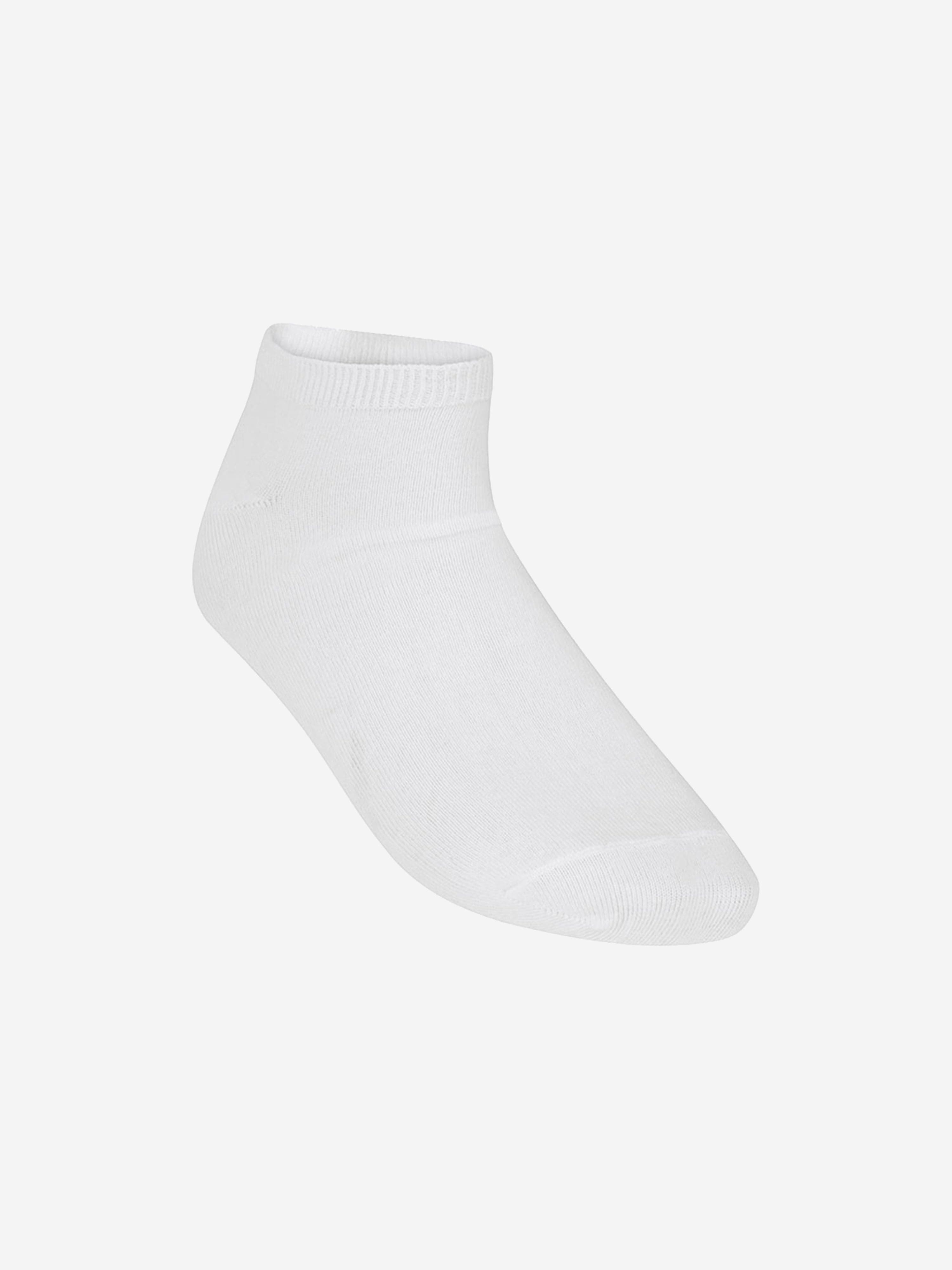 Zeco Kids School Trainer Socks (3 Pack) in White Cheap Pice Cost