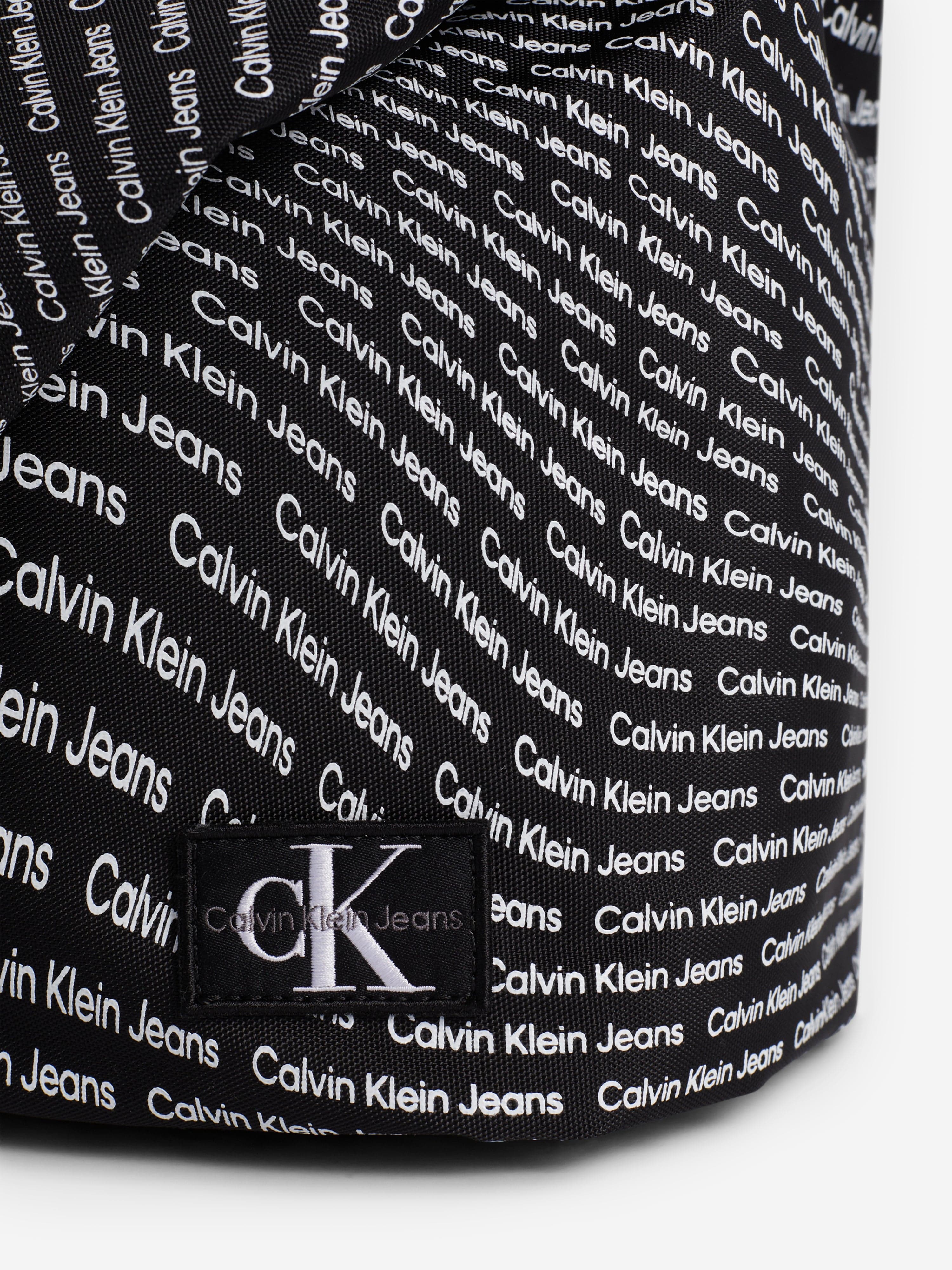 Calvin Klein Kids Logo Backpack in Black (36cm) Get To Buy
