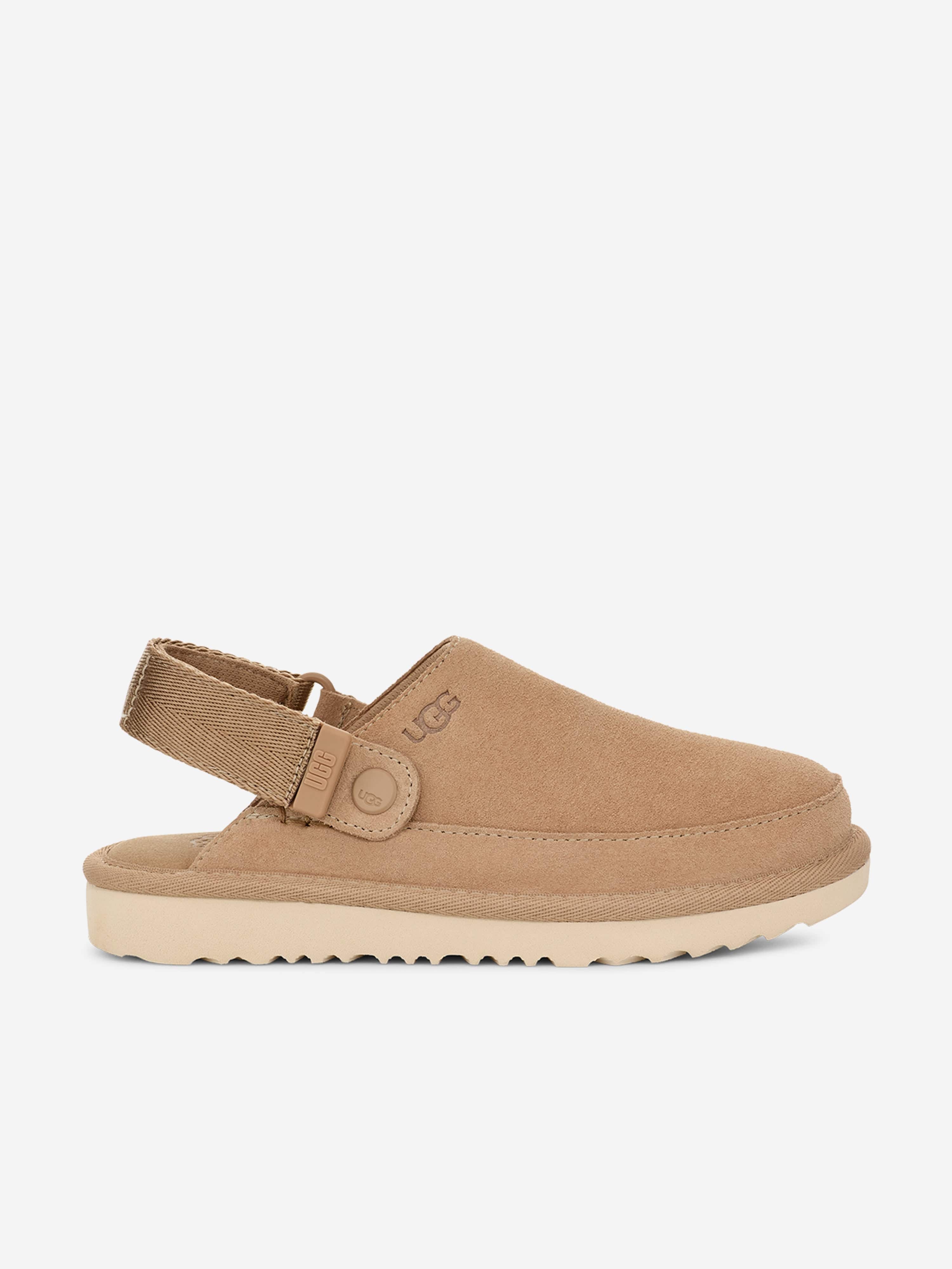 UGG Girls Goldenstar Clogs in Beige Clearance Fake