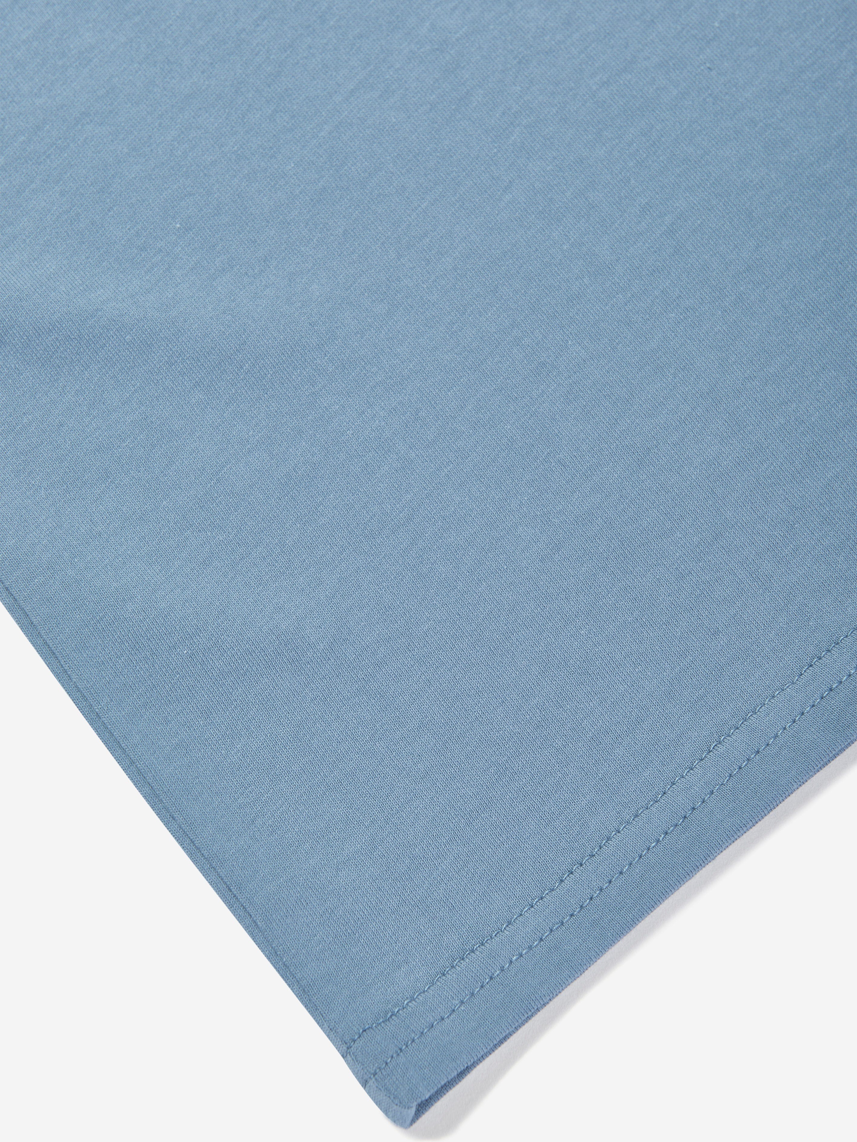 New Balance Boys Jersey Small Logo T-Shirt in Blue Collections Cheap Pice