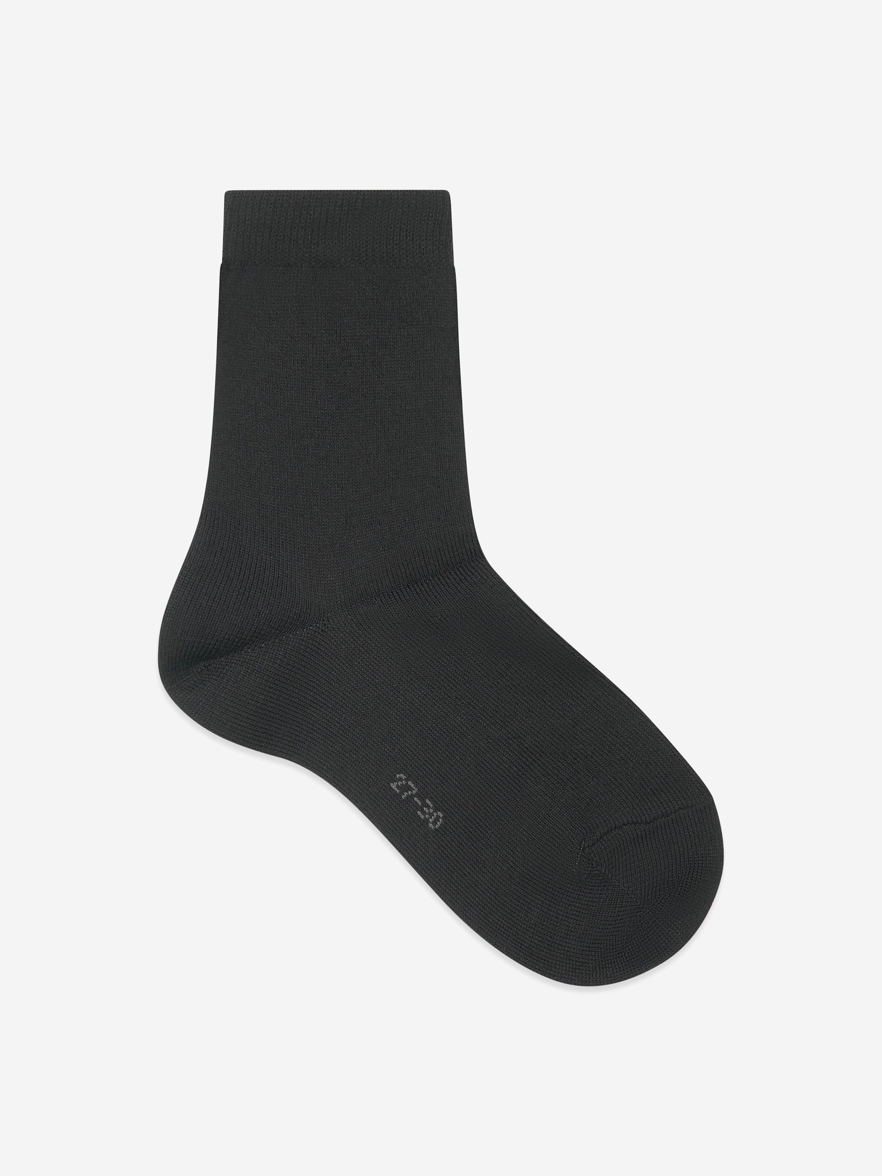 Falke Kids Family Socks in Black Outlet Reliable