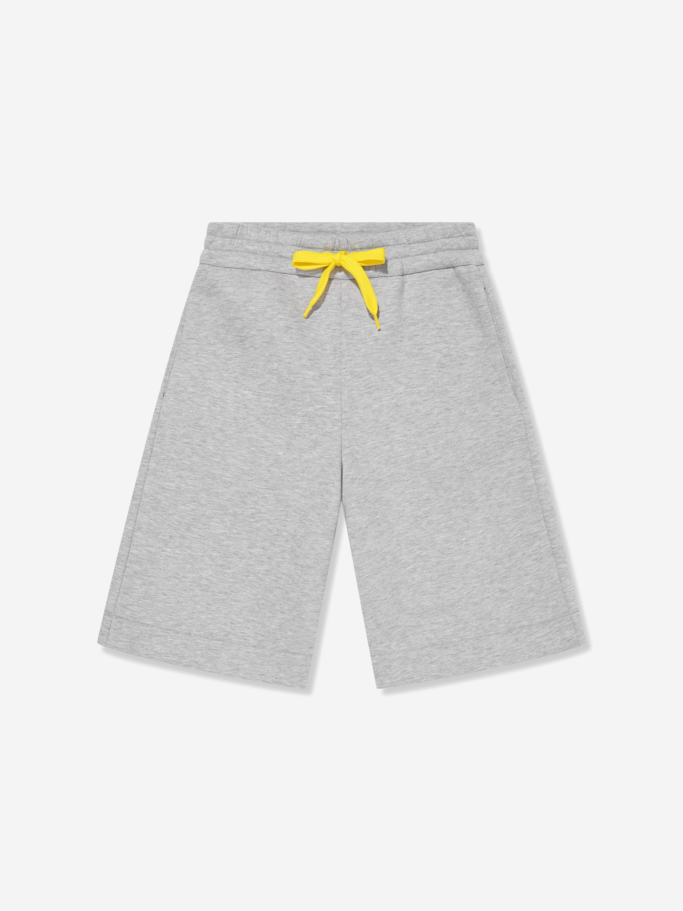 Fendi Boys Logo Bermuda Shorts in Grey Cheap Official