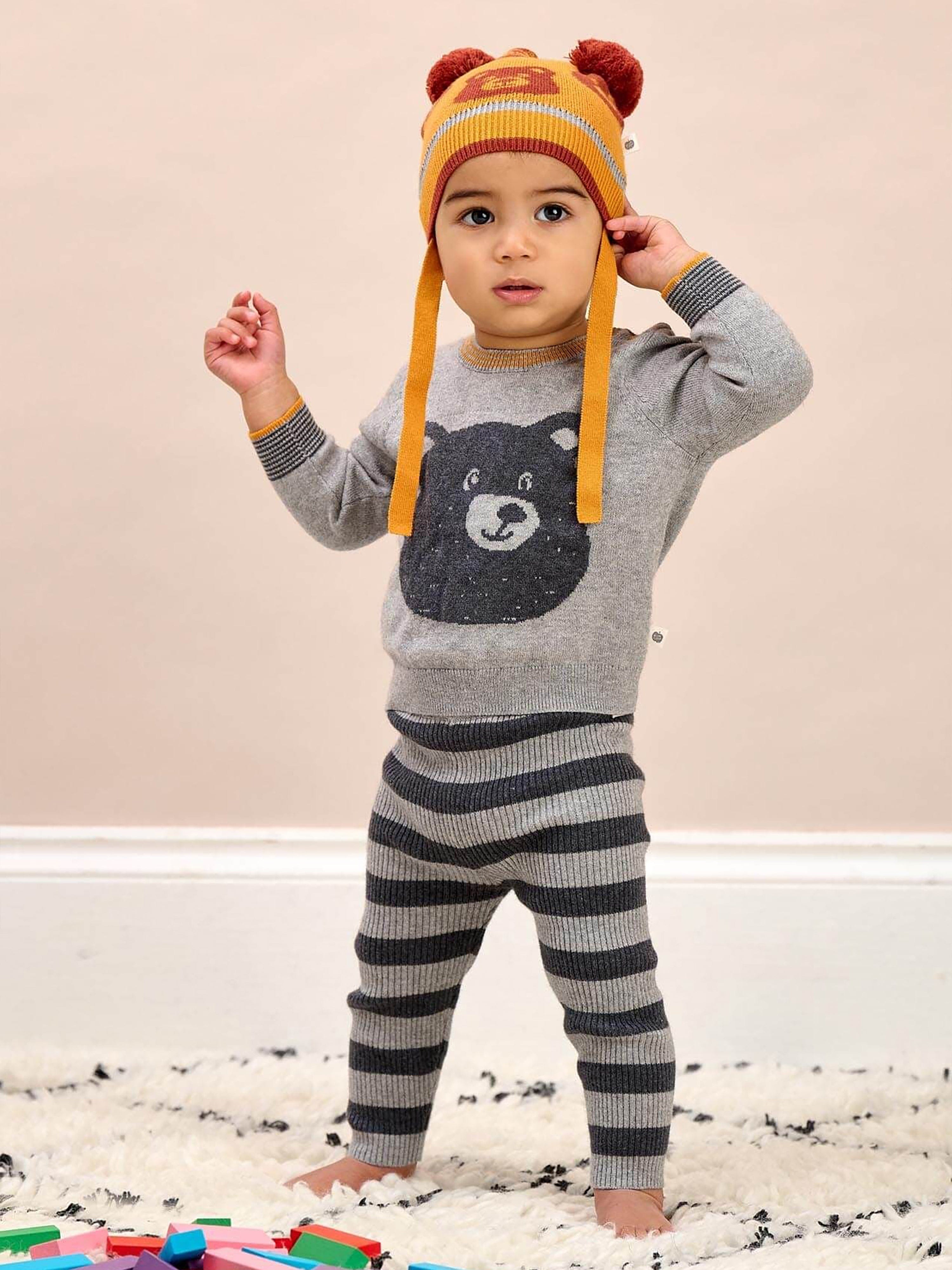 The Bonnie Mob Baby Cashmere Knit Leggings in Grey Cheap Sale Comfortable