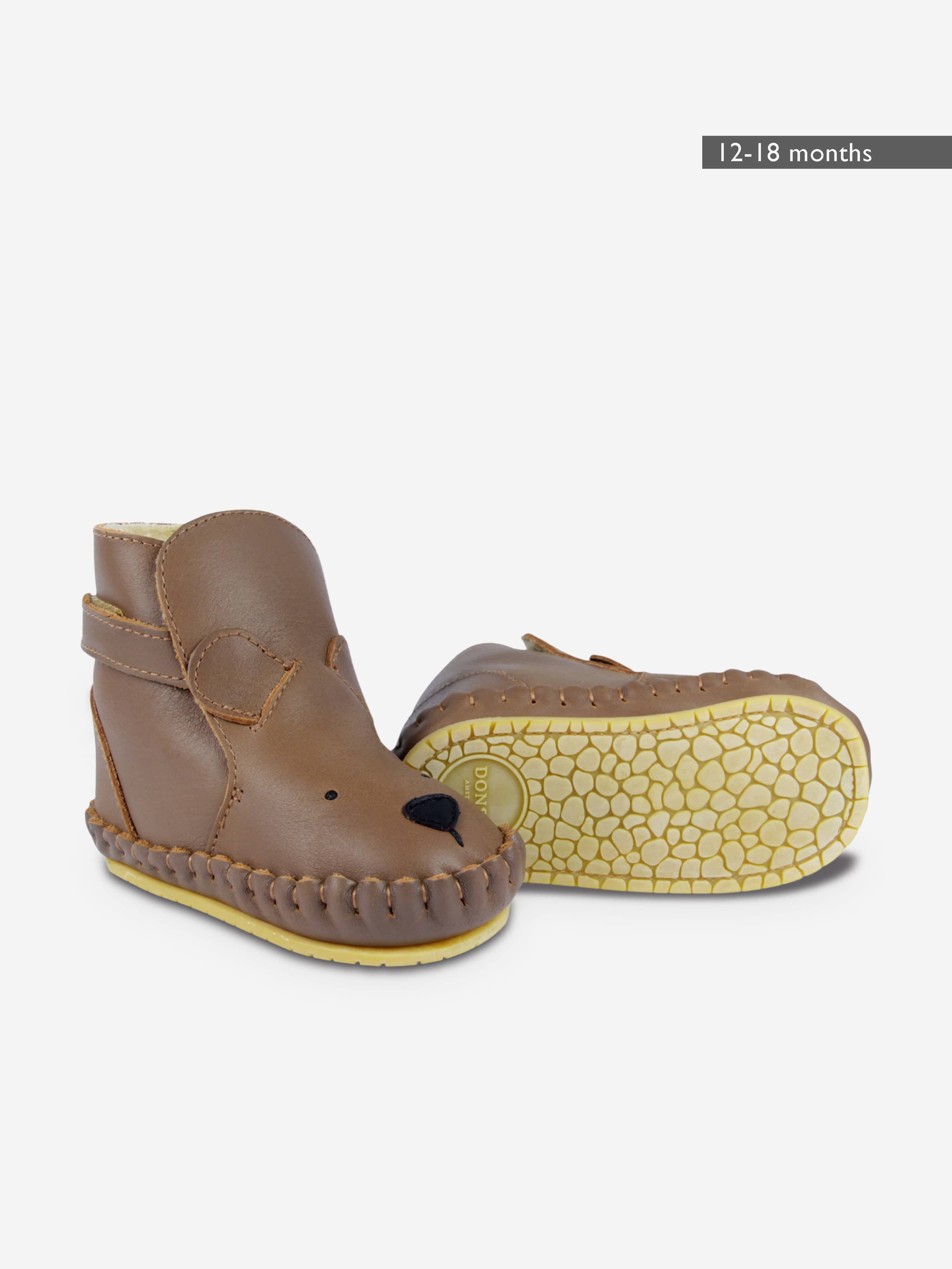 Donsje Baby Kapi Classic Bear Booties in Brown Pick A Best Cheap Pice