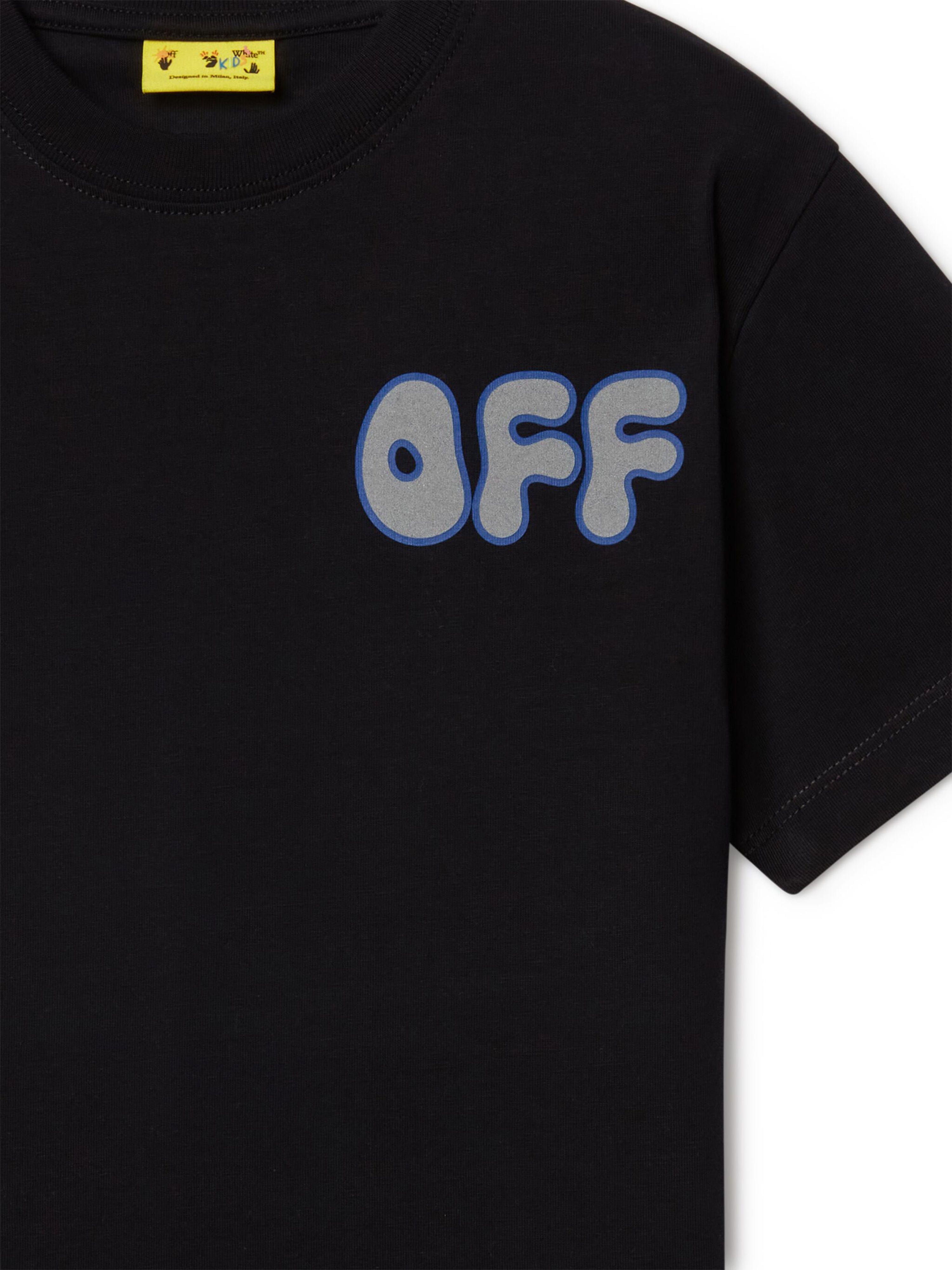 Off-White Boys Arrow Chunky T-Shirt in Black With Paypal For Sale
