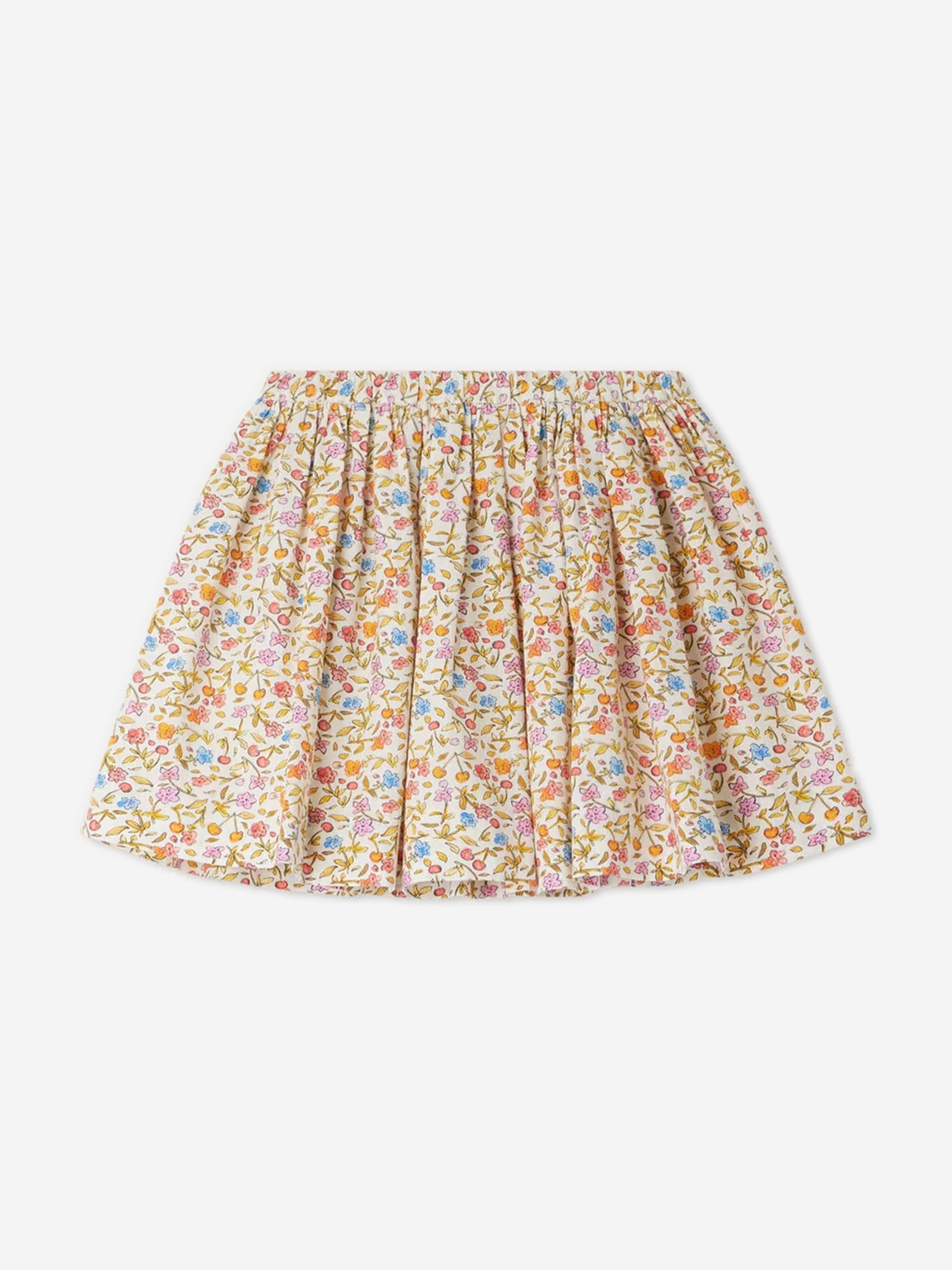 Bonpoint Girls Suzon Floral Skirt in Multicolour Choice Cheap Pice