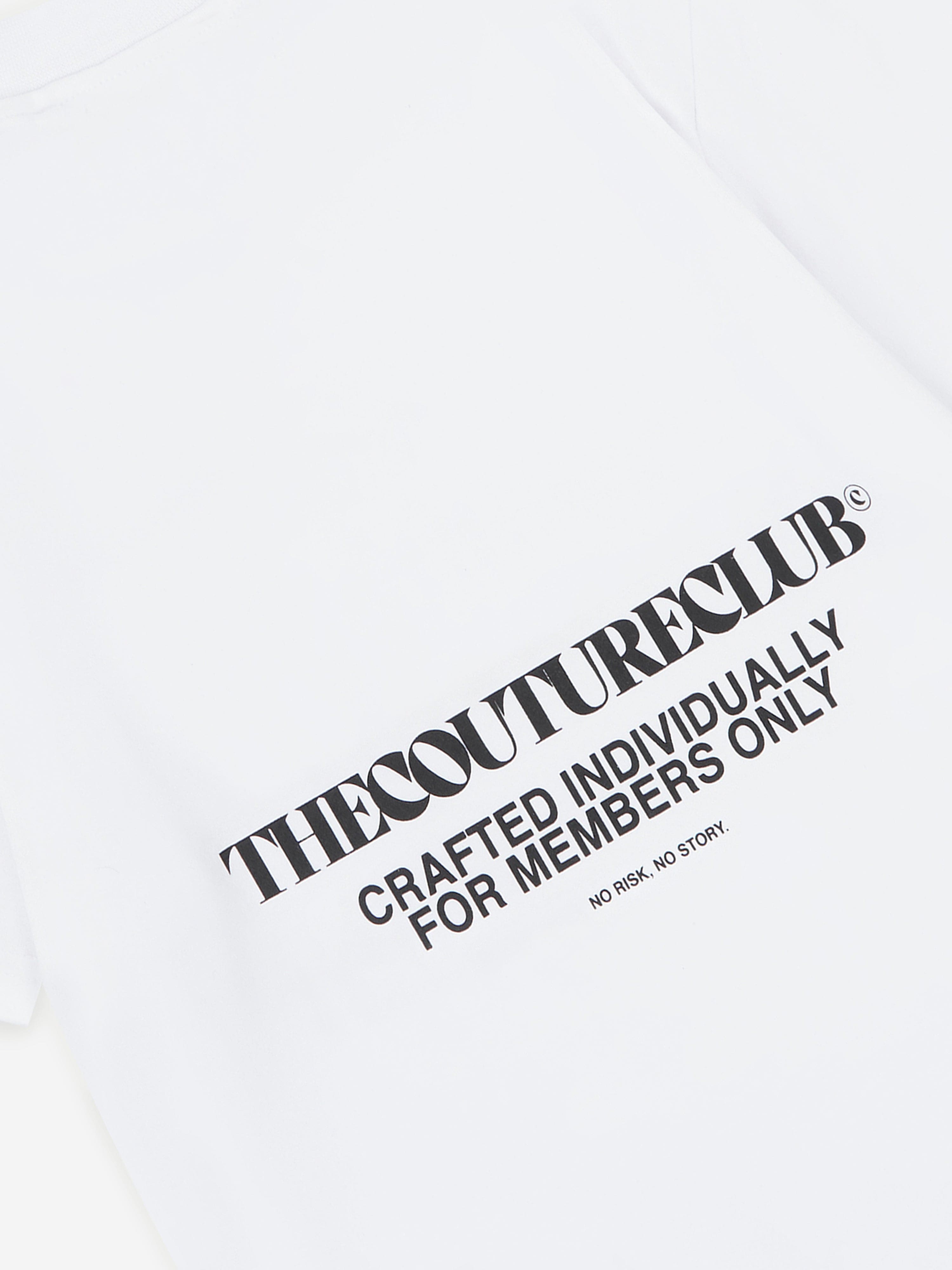 The Couture Club Kids Heavyweight Copyright T-Shirt in White Buy Cheap 2025