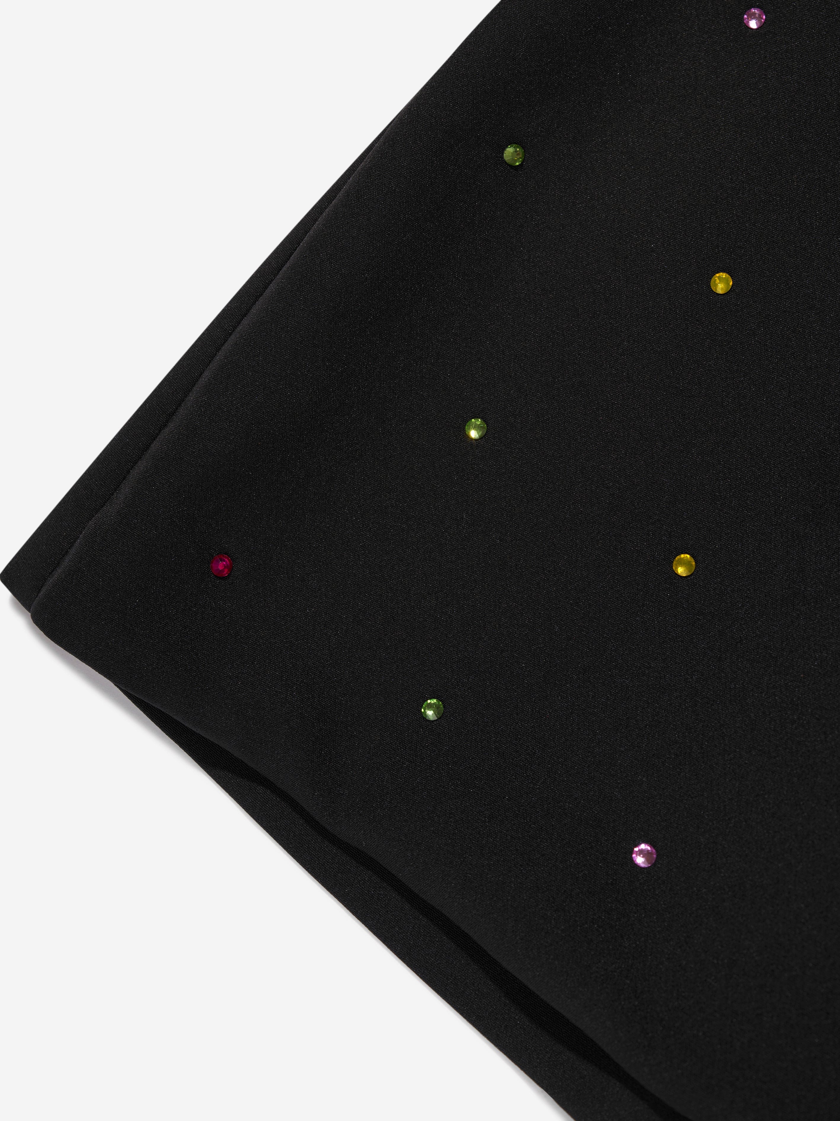 MSGM Girls Tech Fabric Skort in Black Outlet Locations