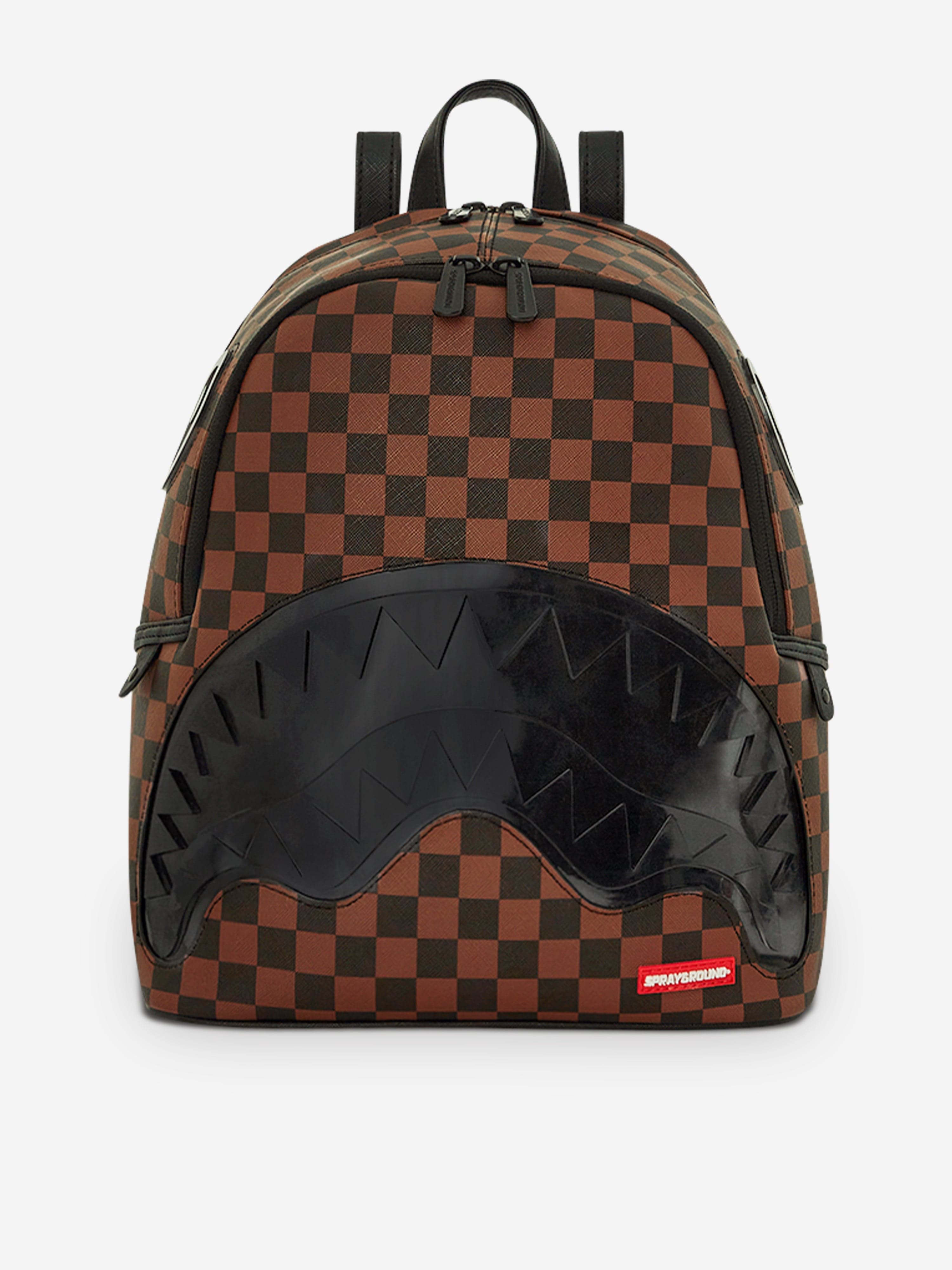 Sprayground Kids Sip Clear SM Eyes Savage Backpack in Brown (46cm) Online Online Cheap Online
