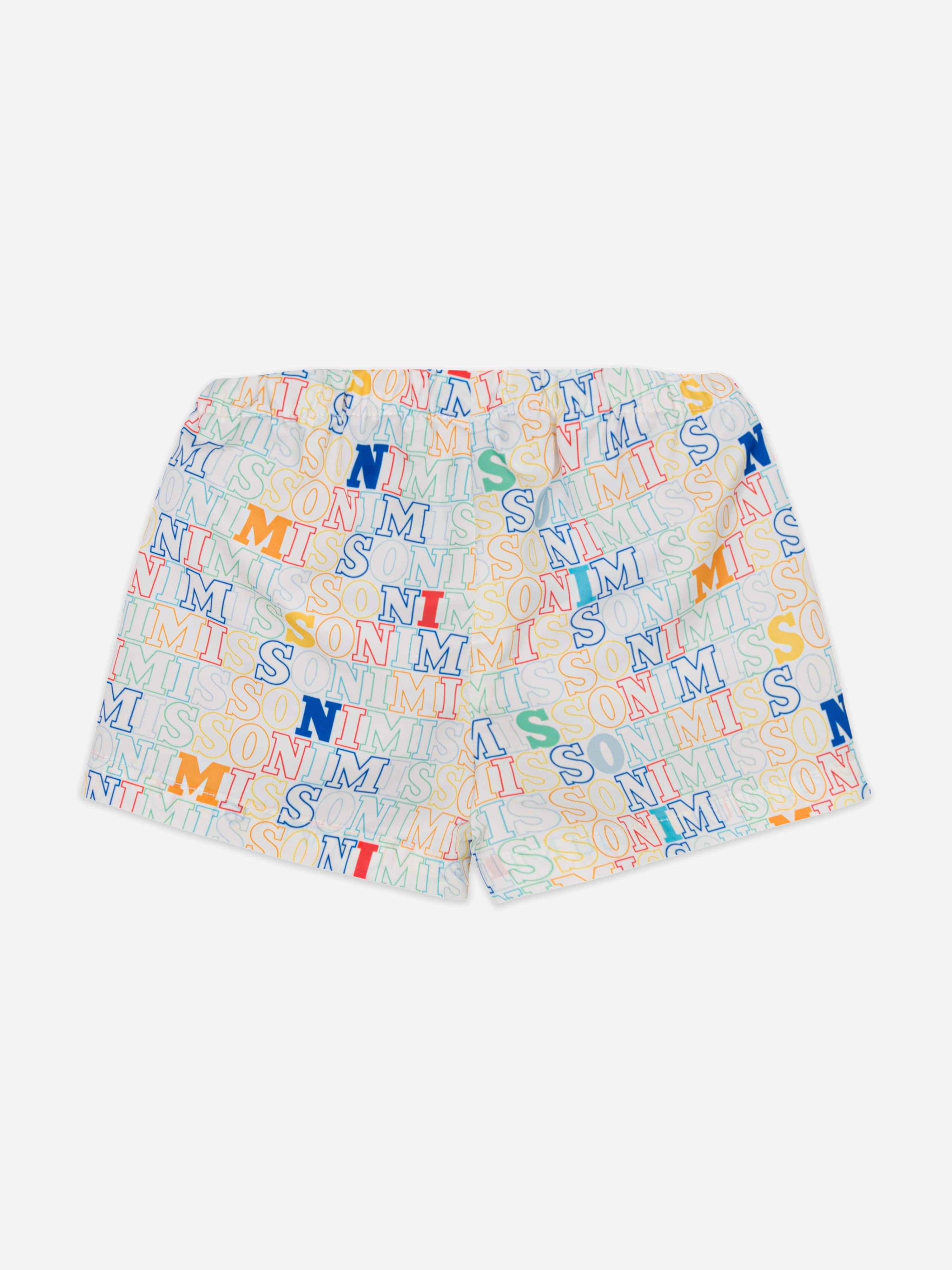 Baby Boys Logo Swim Shorts in Multicolour Outlet Low Pice