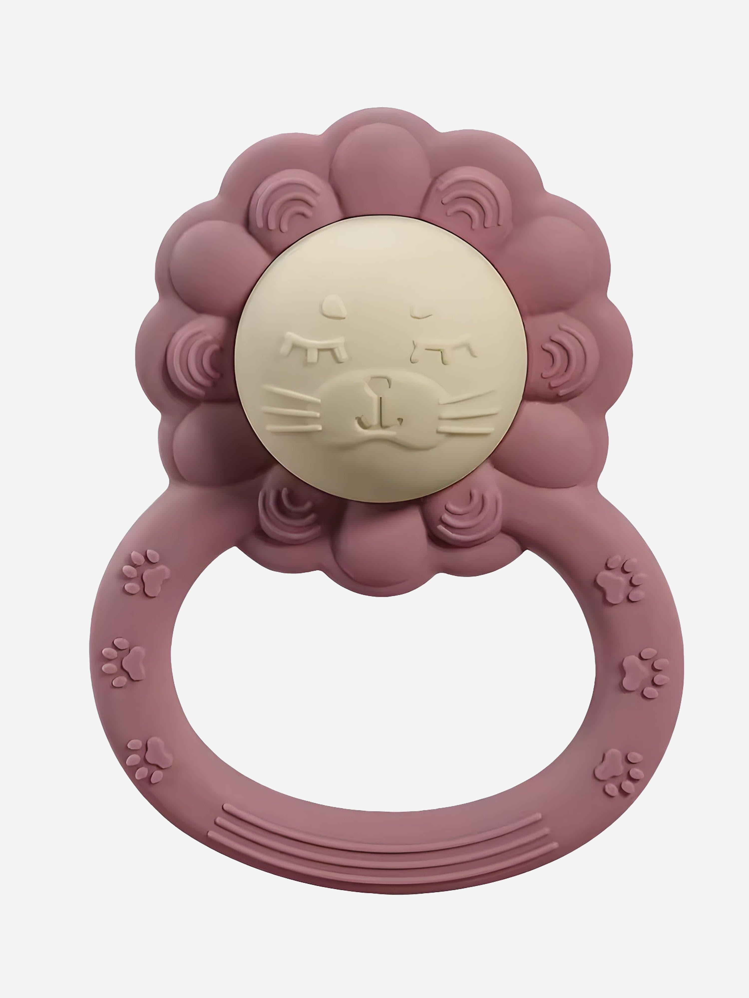 Bloom Bambini Baby Lion Rattle Teether in Pink Original Cheap Pice
