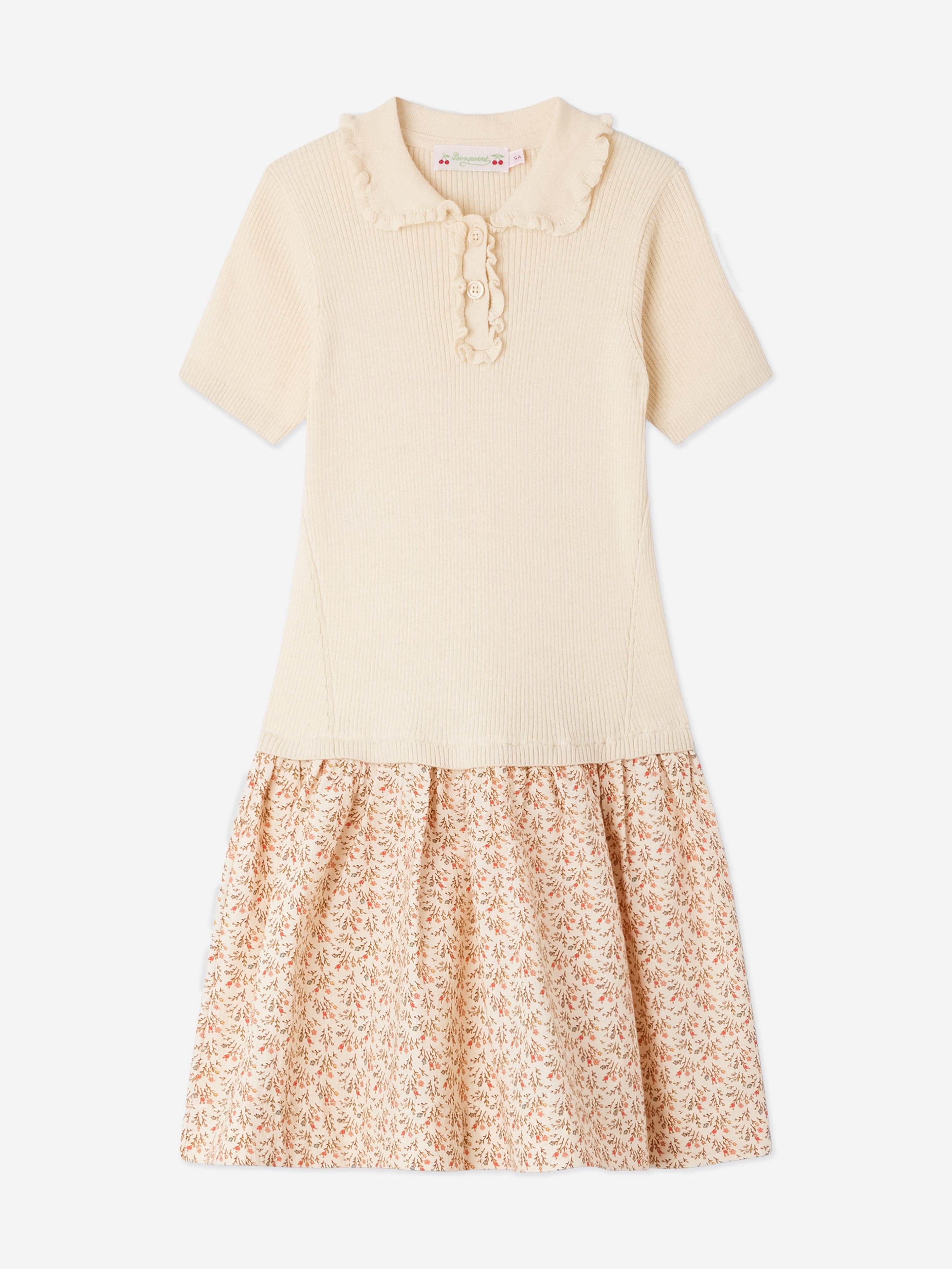 Bonpoint Girls Clivia Polo Dress in Pink Wholesale Pice Cheap Pice