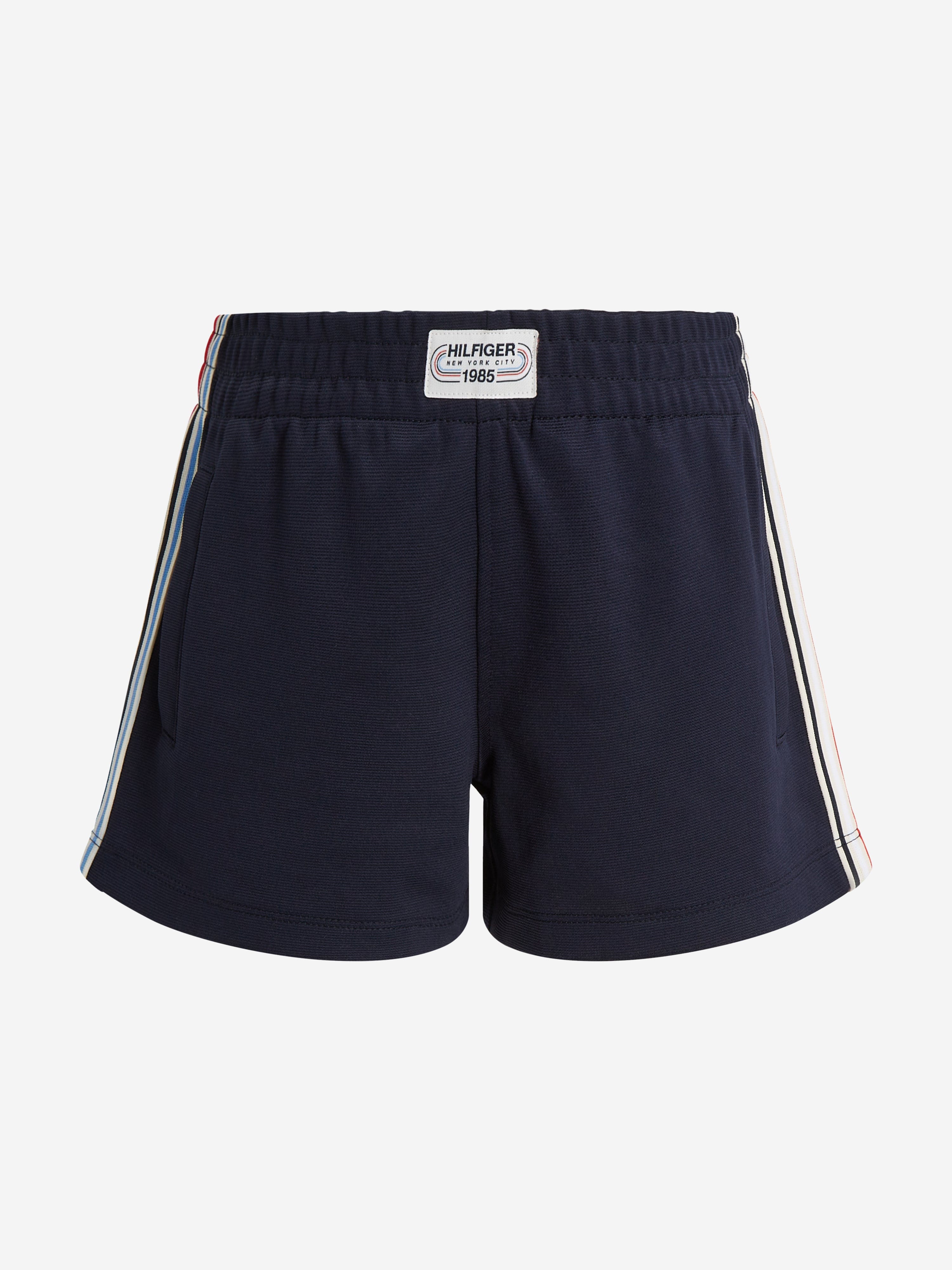 Tommy Hilfiger Girls 1985 Logo Shorts in Navy Buy Cheap Low Shipping
