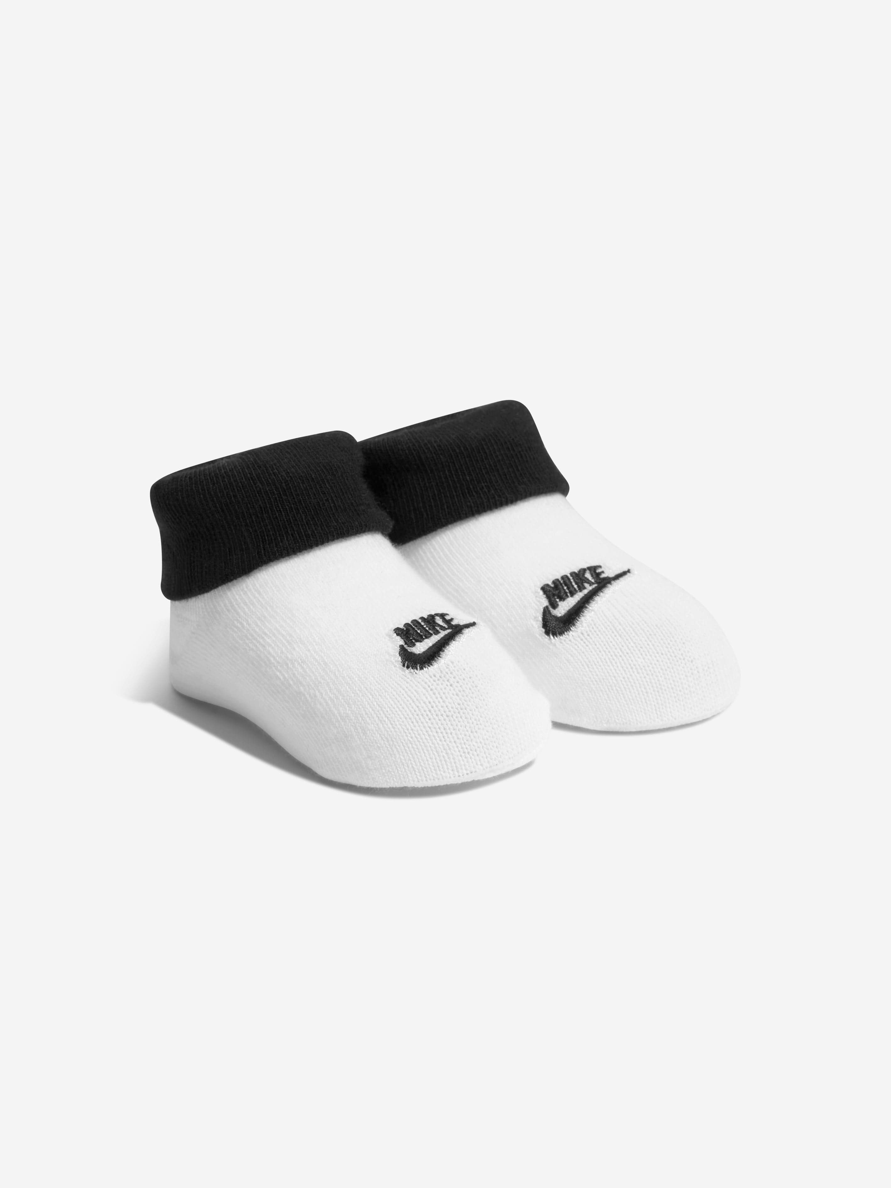 Nike Baby Boys Futura Logo Box Bodysuit Set in White Top Quality Cheap Pice