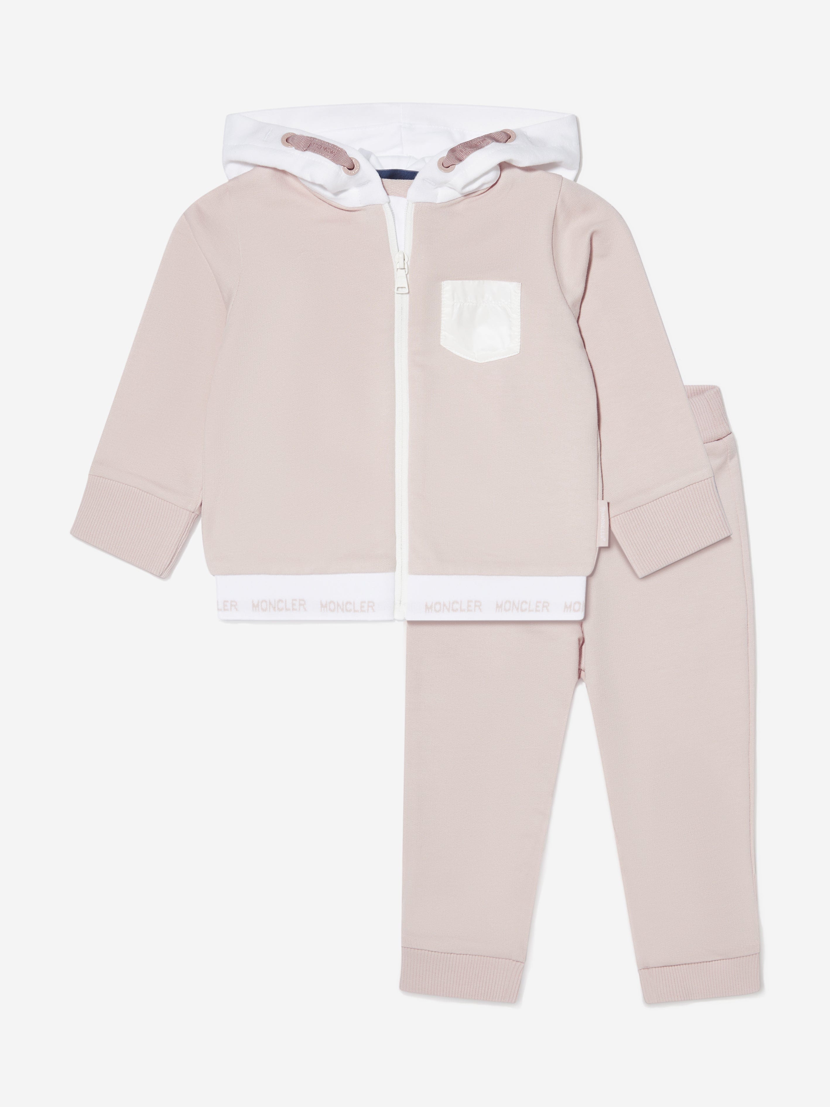 Moncler Enfant Baby Girls Logo Tracksuit Free Shipping Shop For