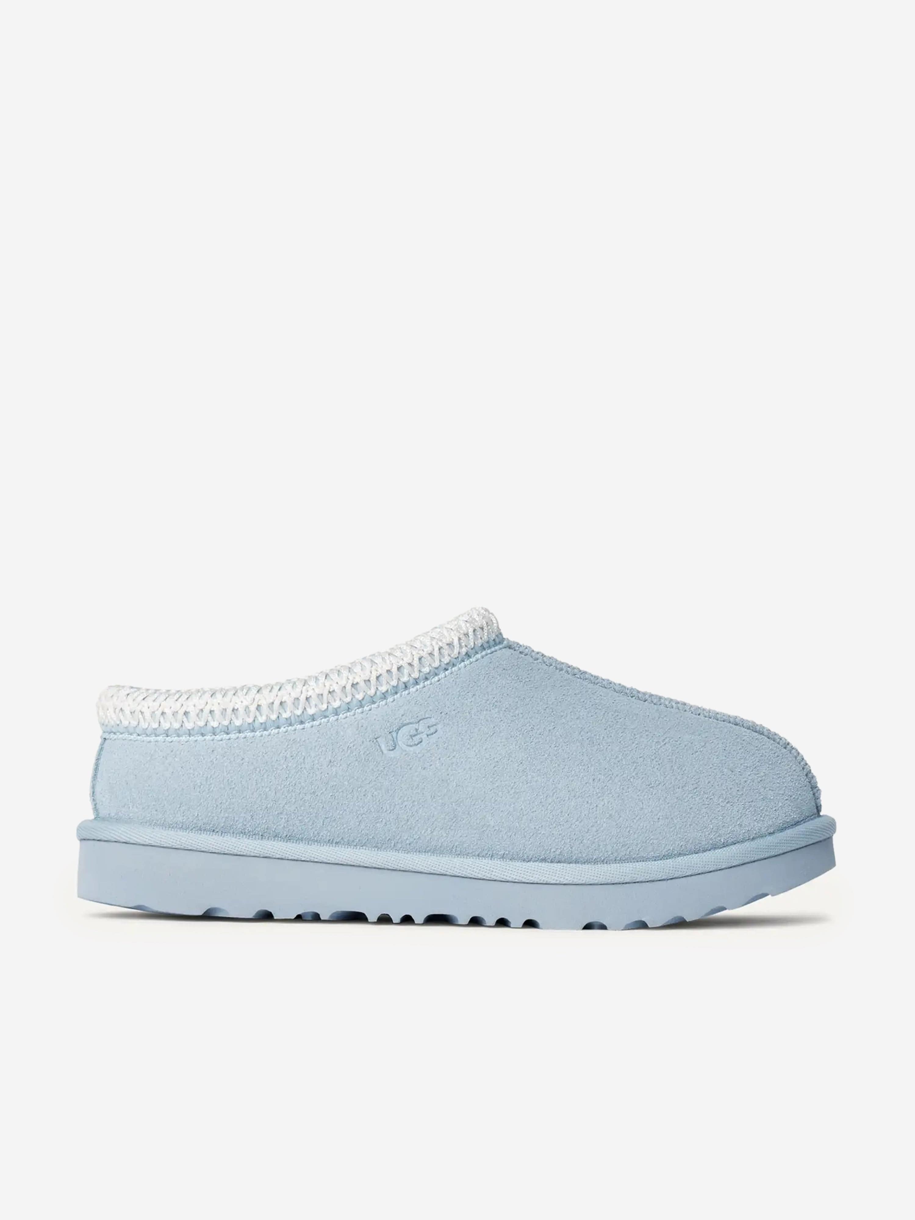 Kids Suede Tasman II Slippers in Blue Buy Cheap Wide Range Of